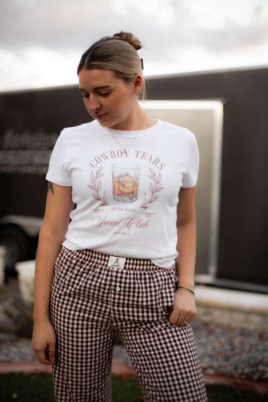 Cowboy Tears On The Rocks Tee
