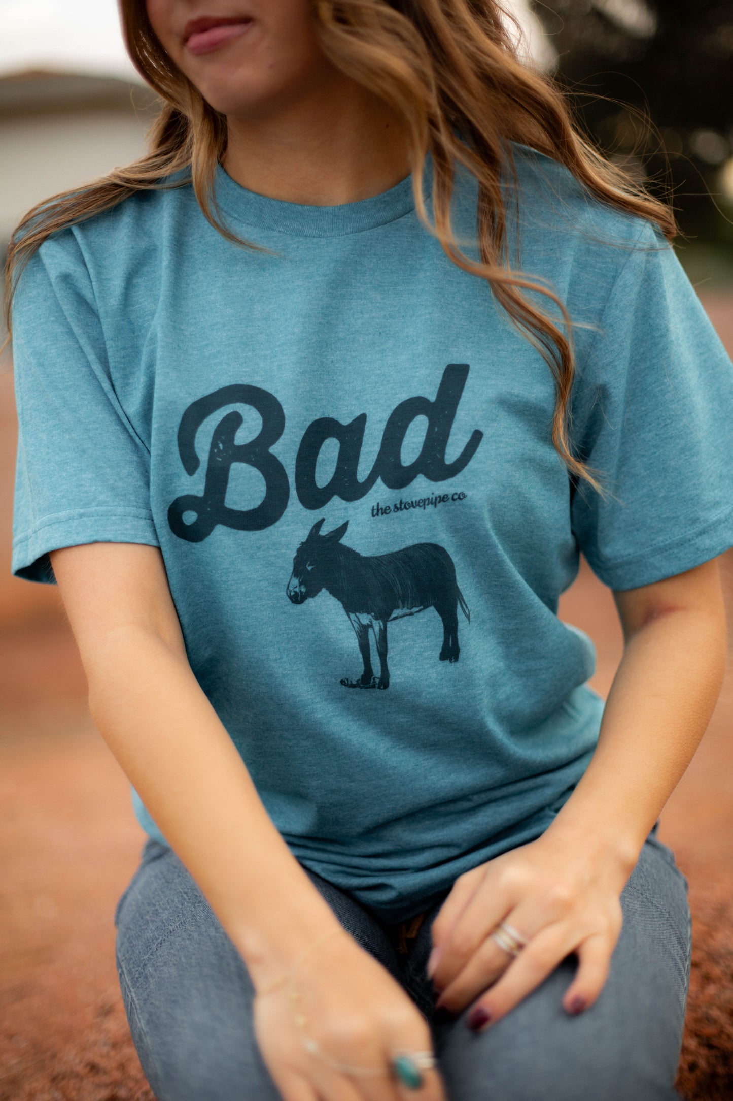Blue Badass Tee