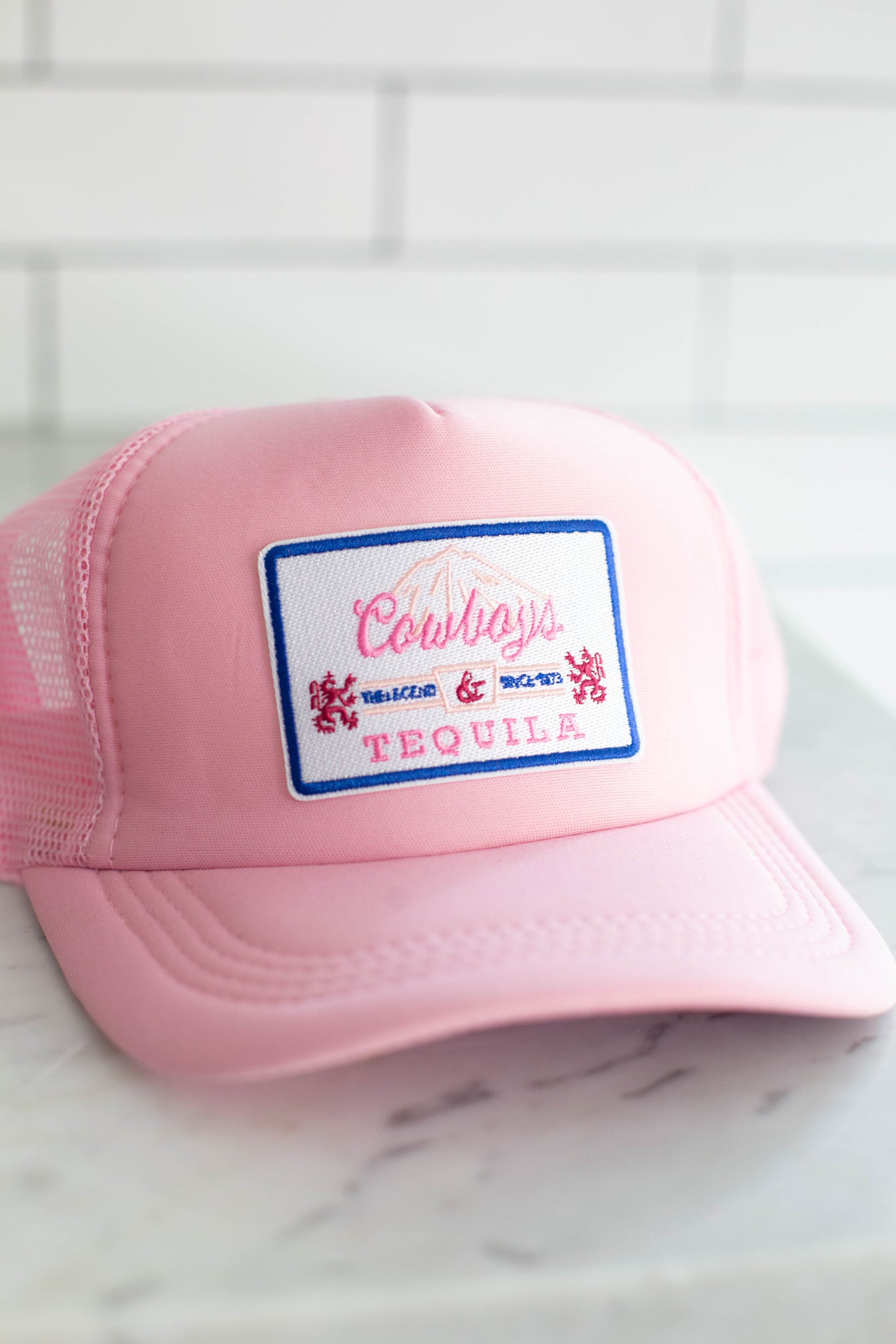 Pink Cowboys & Tequila Hat