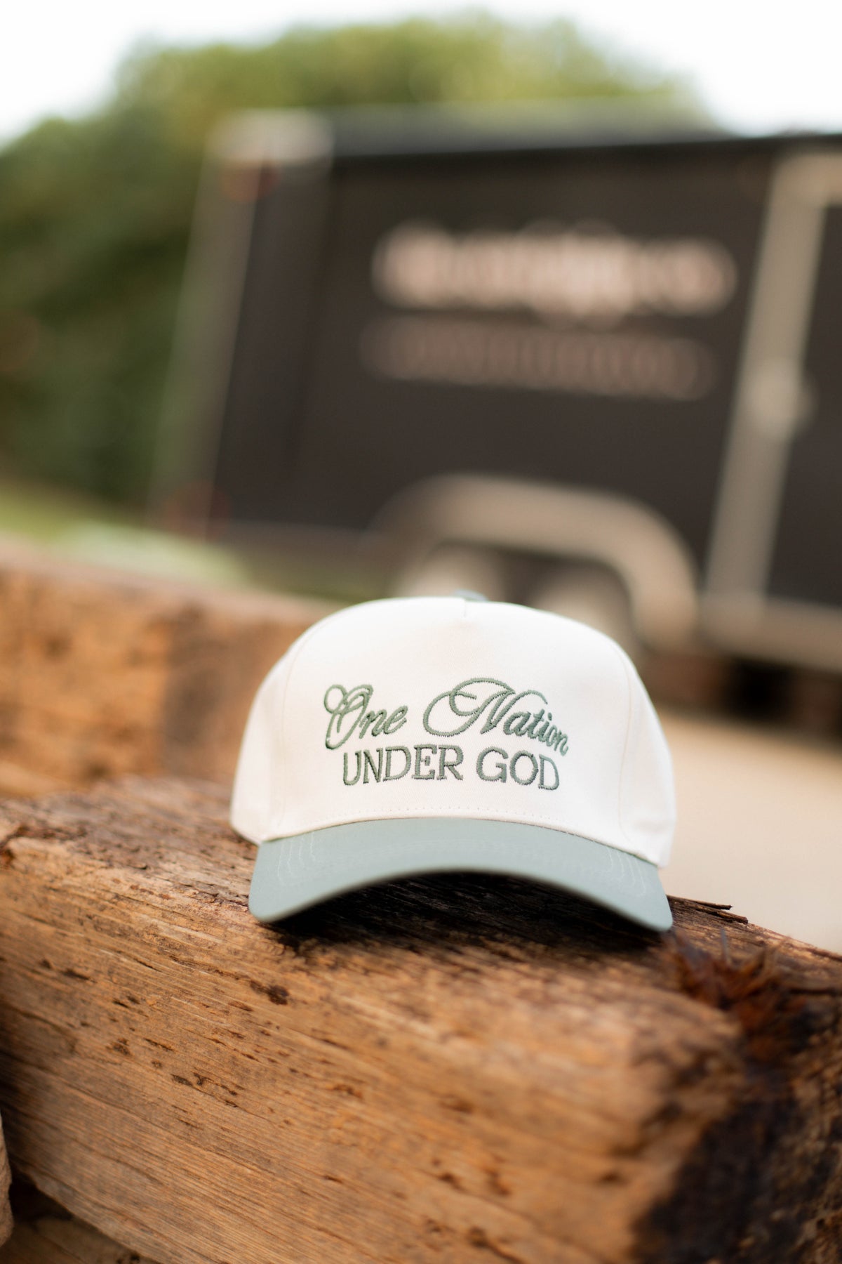 One Nation Under God - Teal
