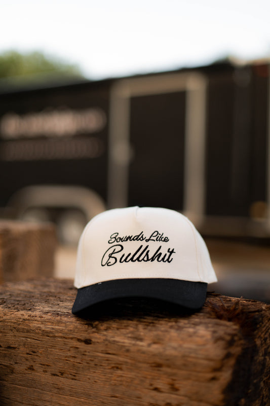 Sounds Like Bullshit Hat - Black