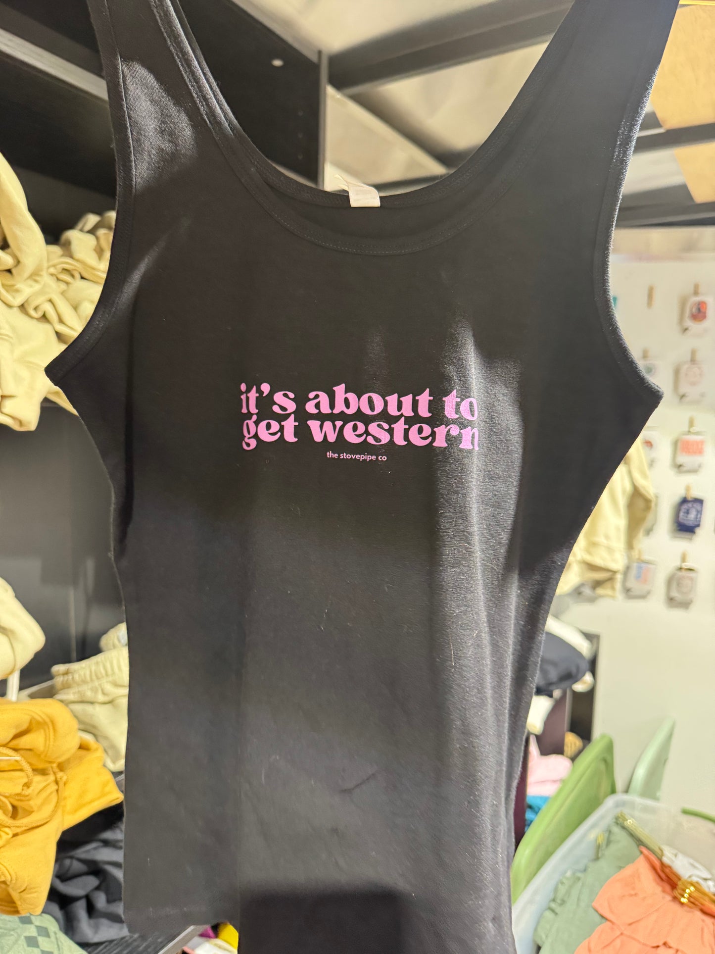 It's About To Get Western Tank