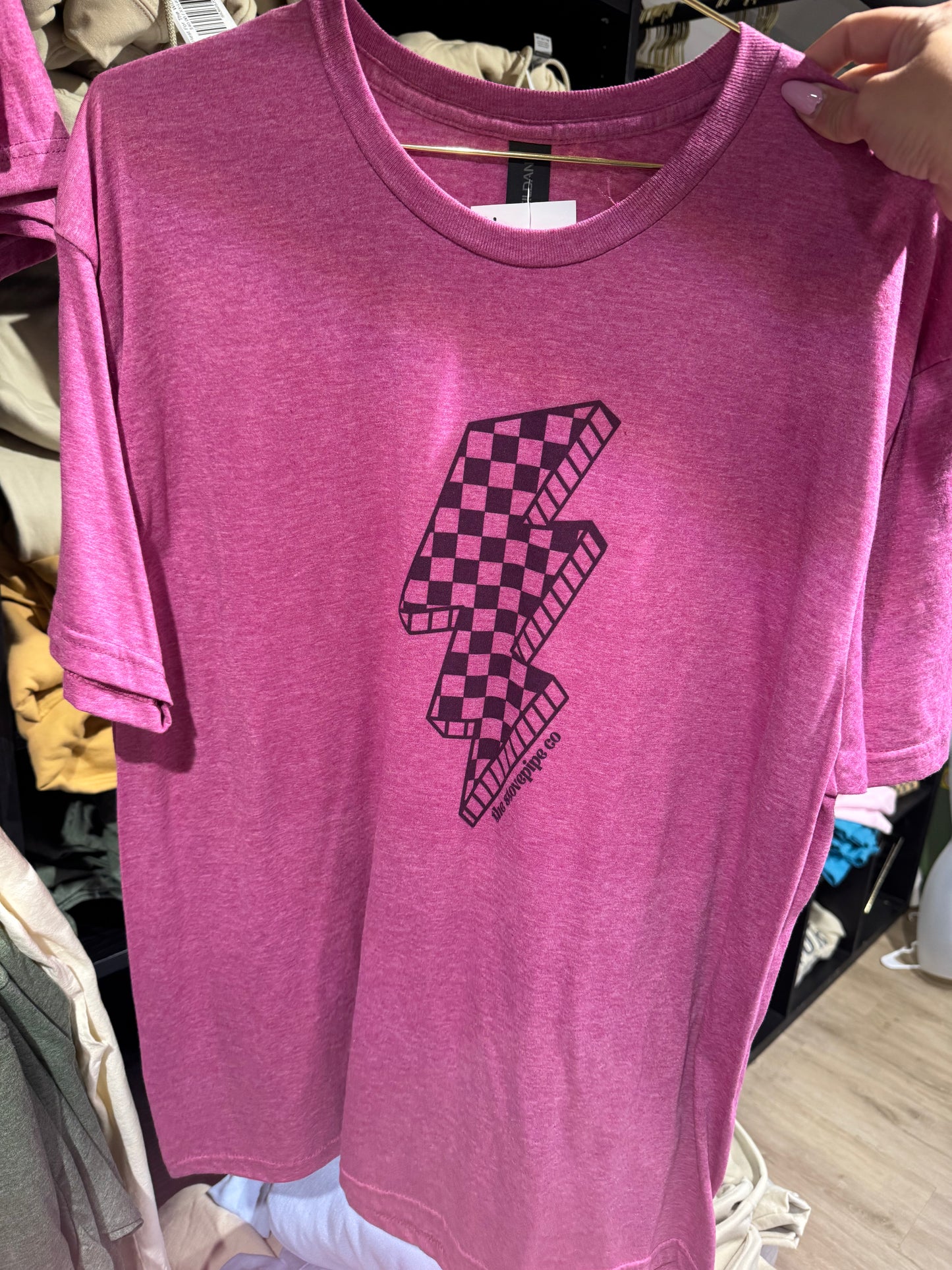 Pink Lightning Tee
