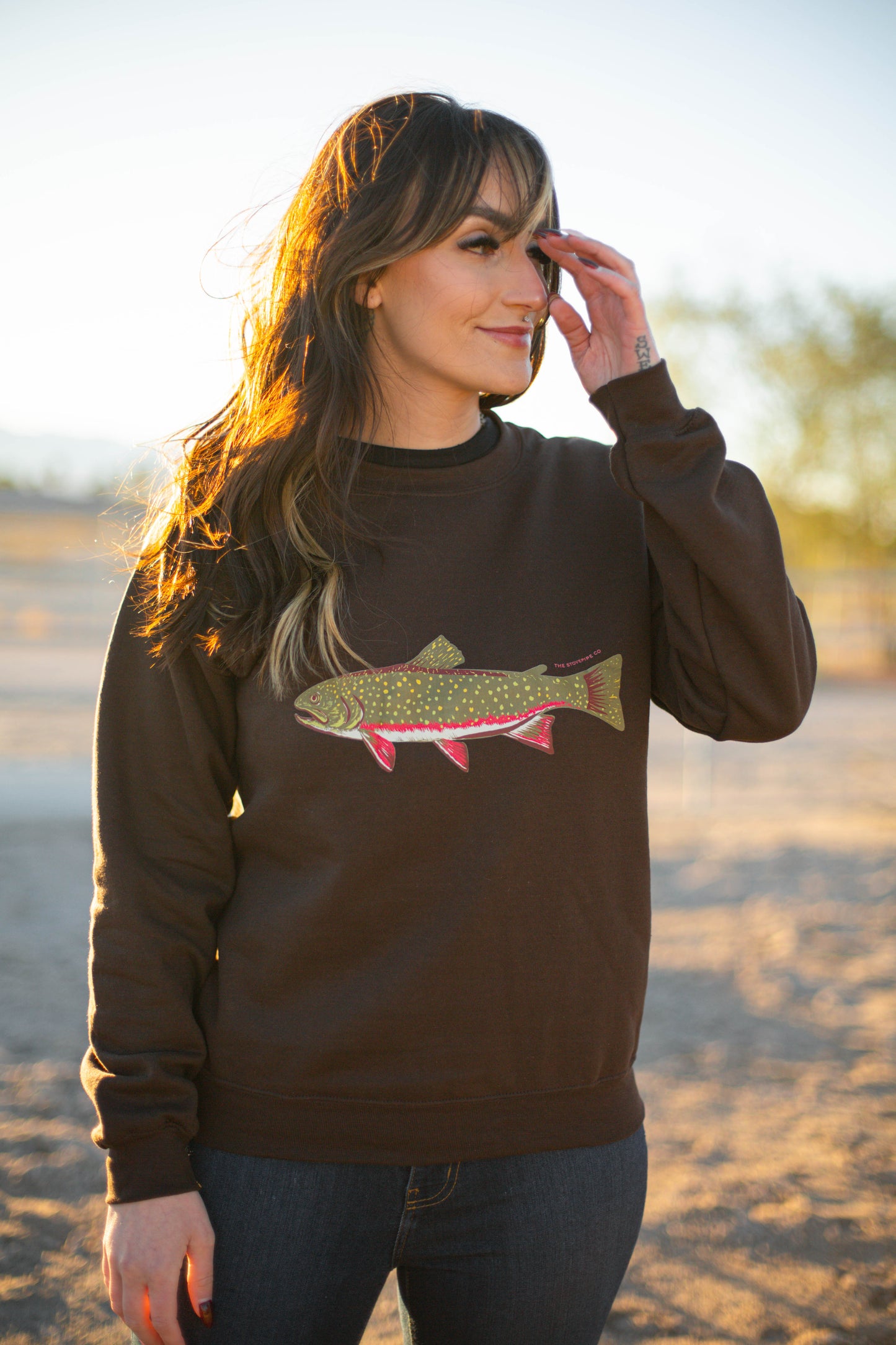 Trout Crewneck