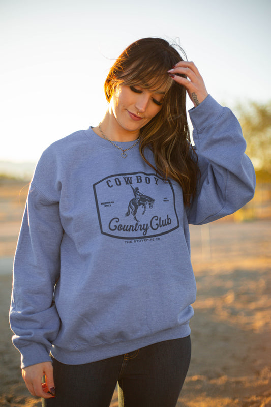 Cowboy Country Club Crewneck
