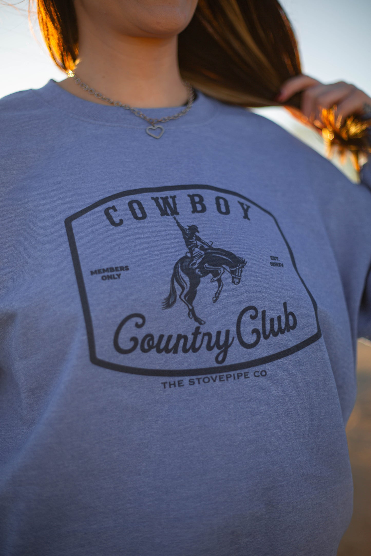 Cowboy Country Club Crewneck