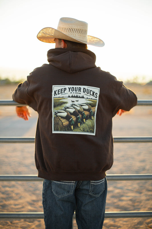 Keep Your Ducks In A Row Hoodie