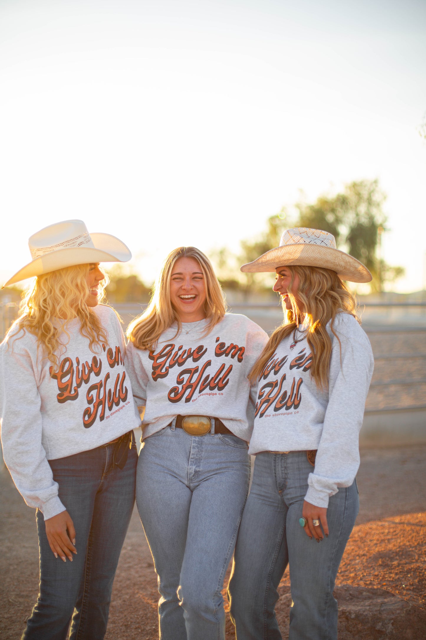 Give 'Em Hell Crewneck