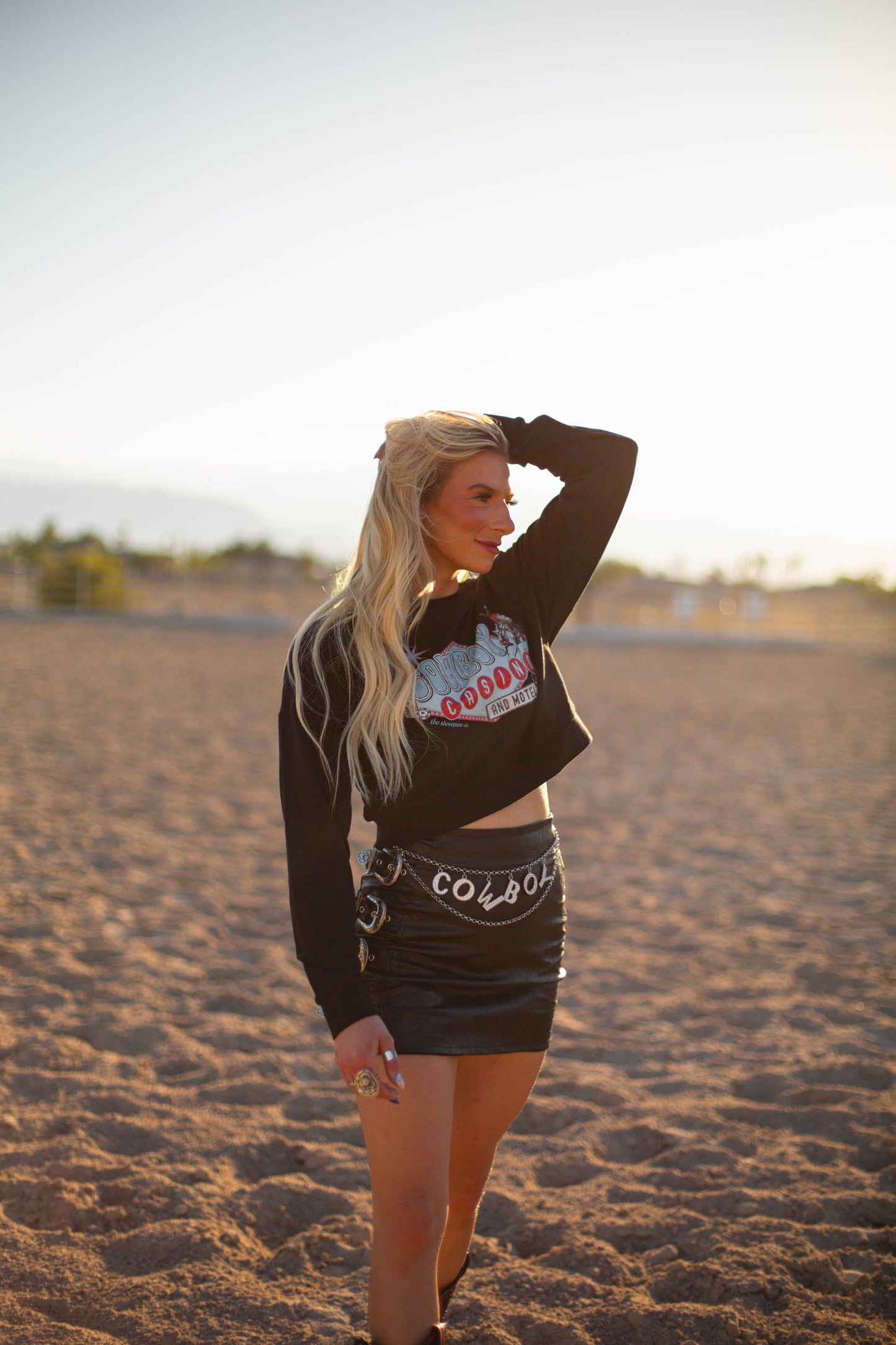 Cowboy Casino Crewneck