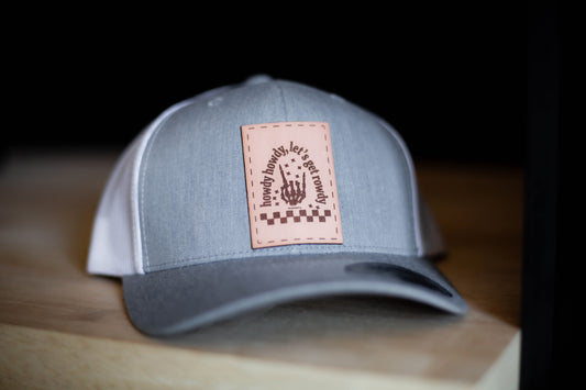Grey Let's Get Rowdy Hat