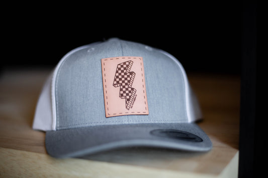 Grey Lightning Hat