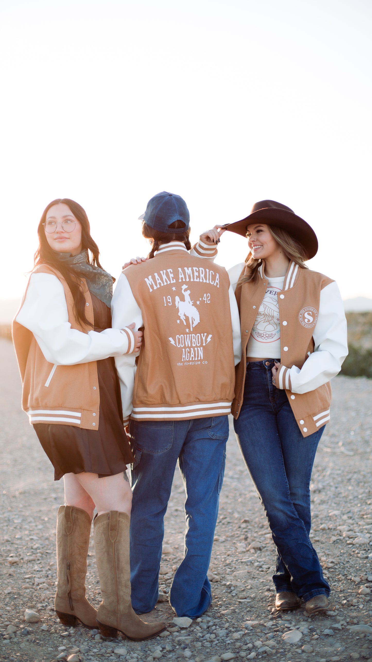 Make America Cowboy Again Varsity Jacket