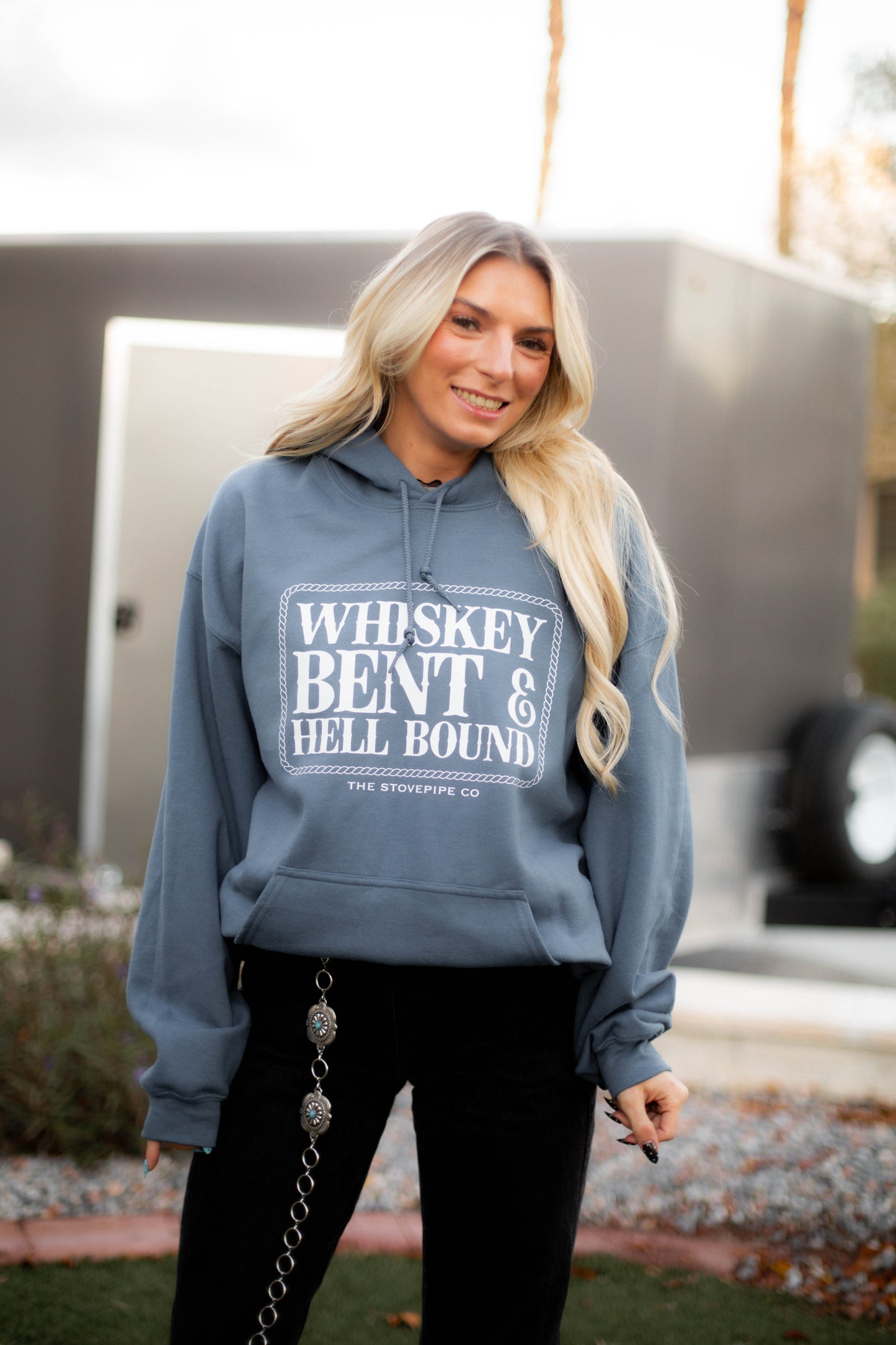Whiskey Bent & Hell Bound Hoodie