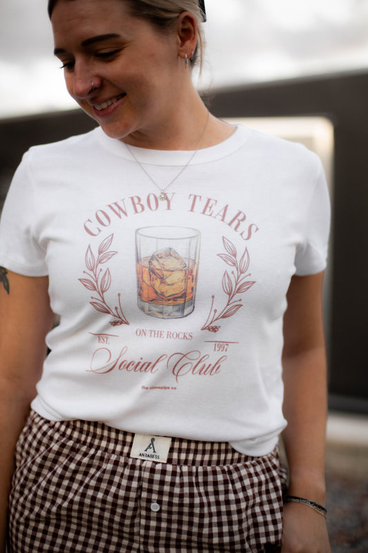 Cowboy Tears On The Rocks Tee