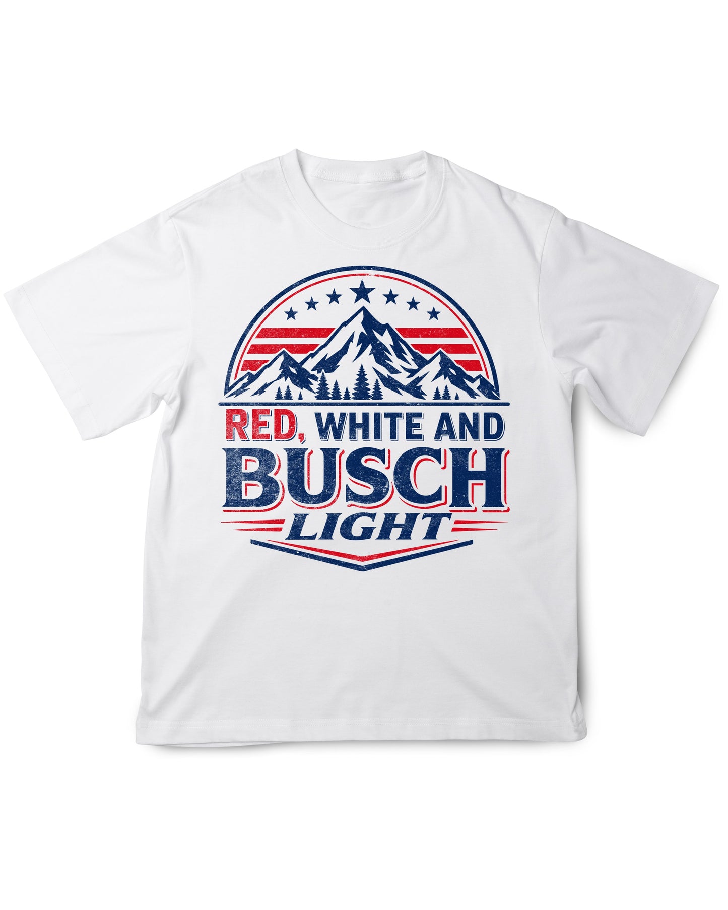 Red, White, & Busch Tee