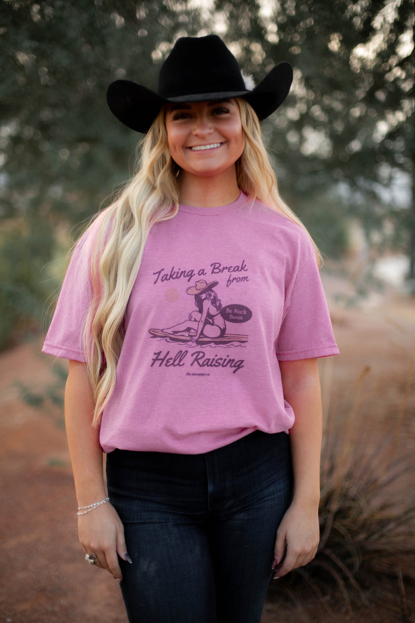 Taking A Break From Hell Raising Tee