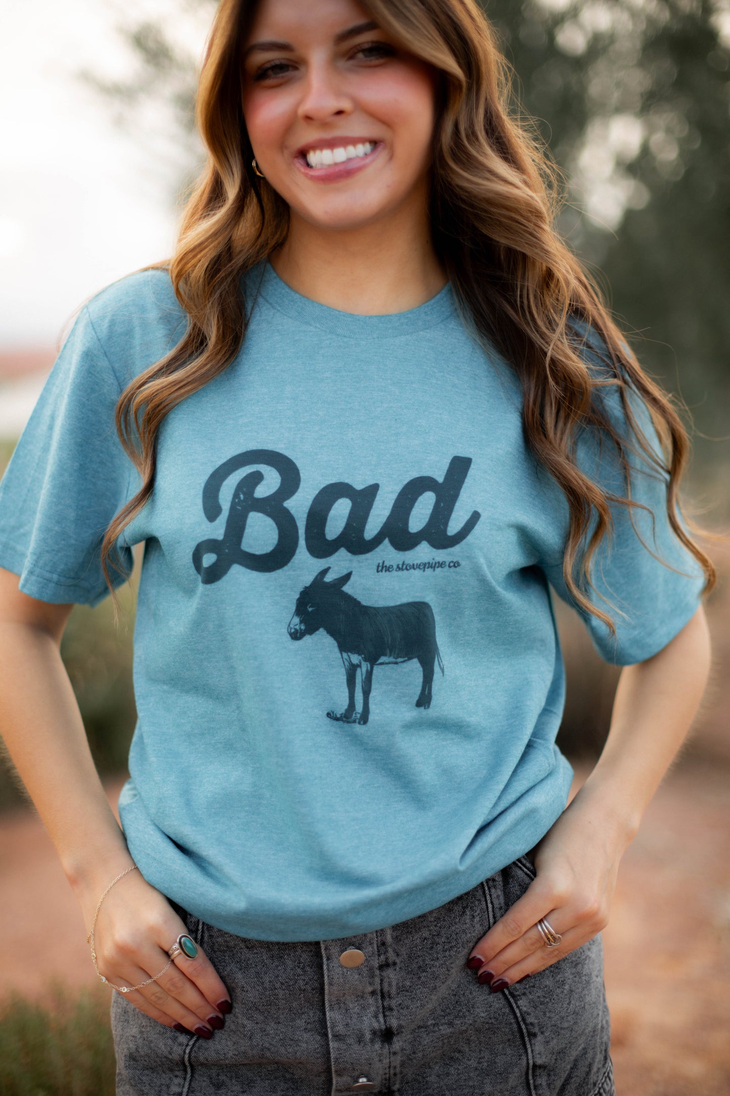 Blue Badass Tee