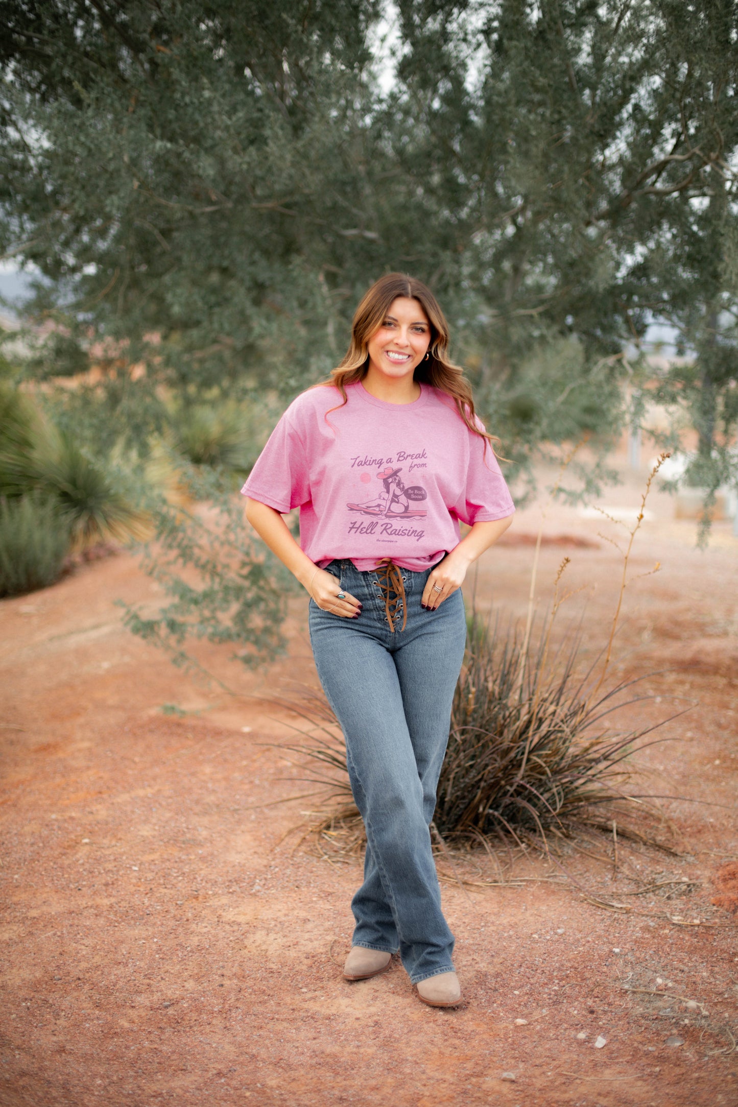 Taking A Break From Hell Raising Tee