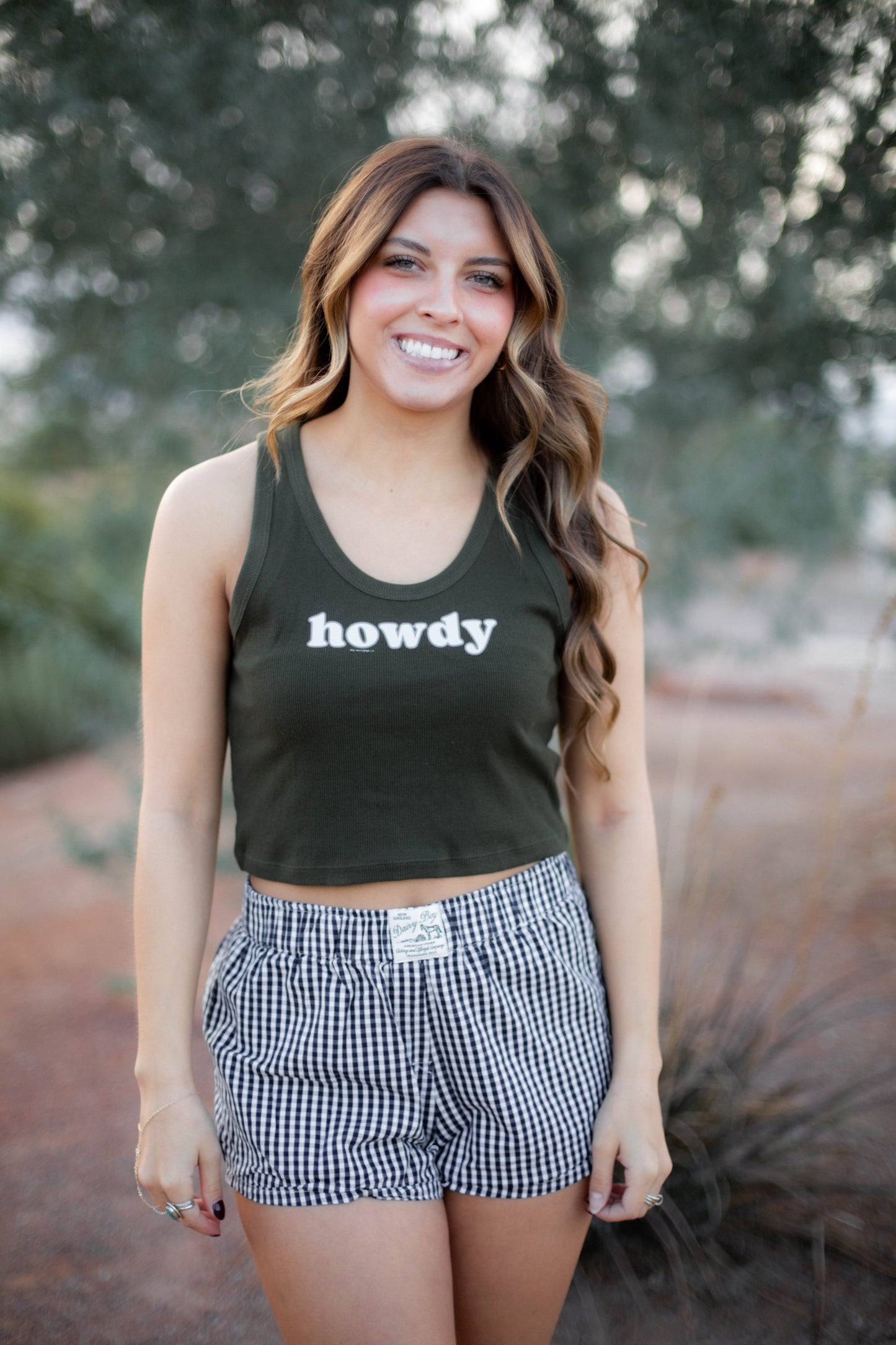 LARGE ONLY - Howdy Crop Tank