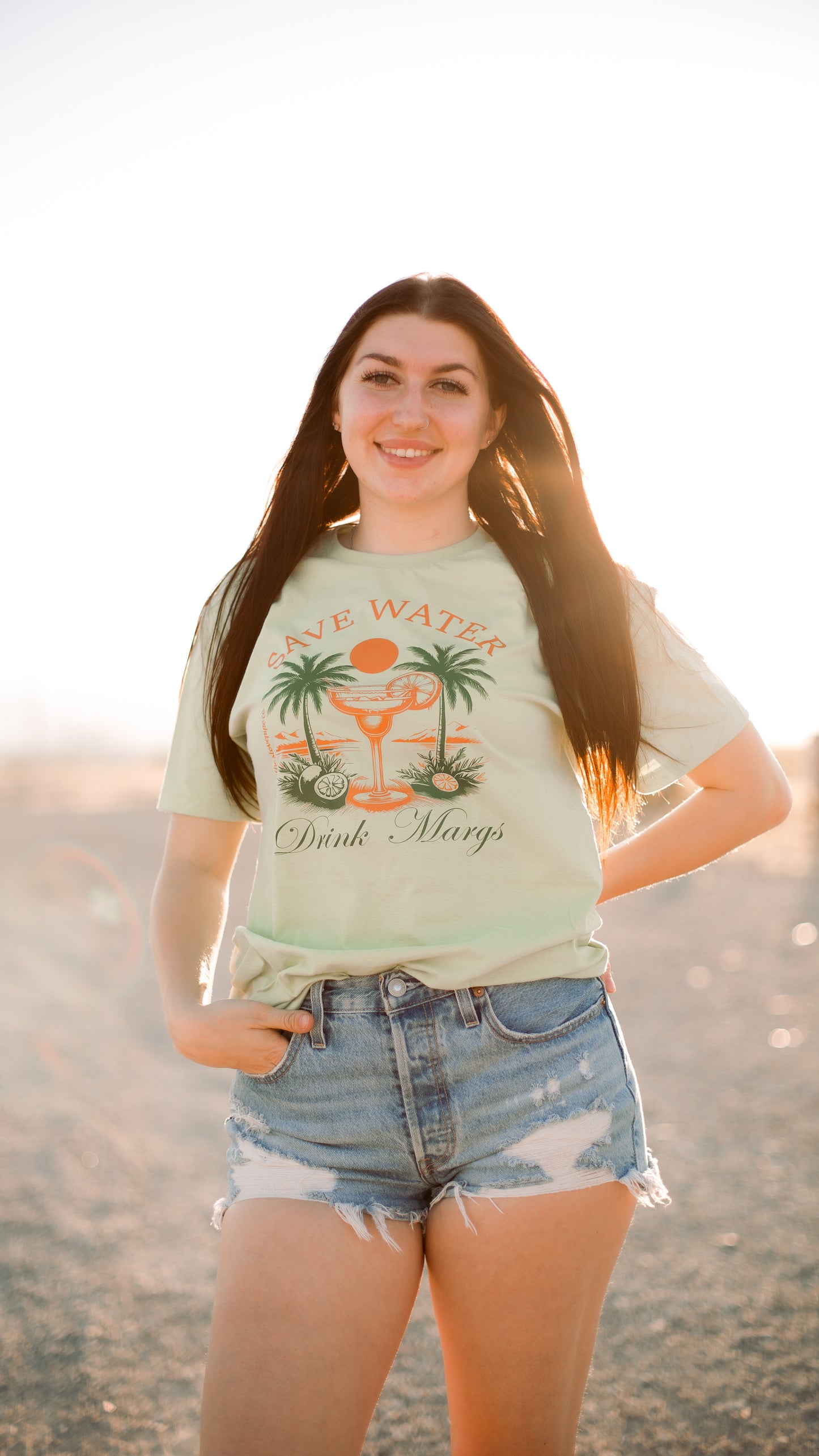 Save Water Drink Margs Tee