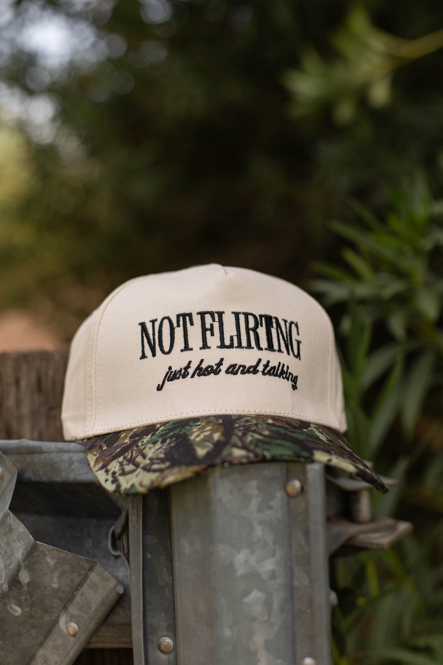 Not Flirting Hat