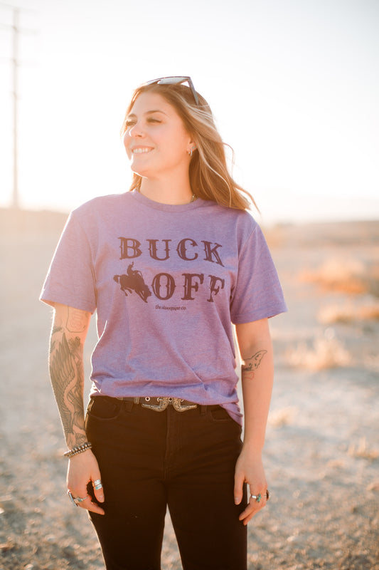 Purple Buck Off Tee