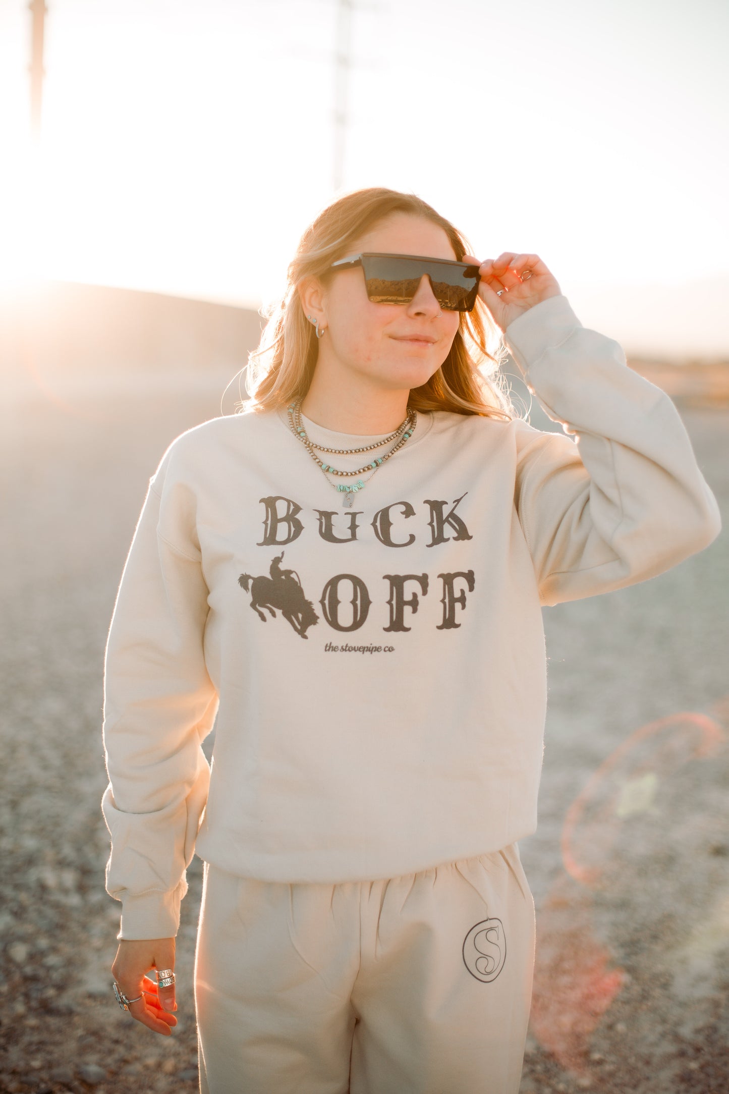 Buck Off Crewneck