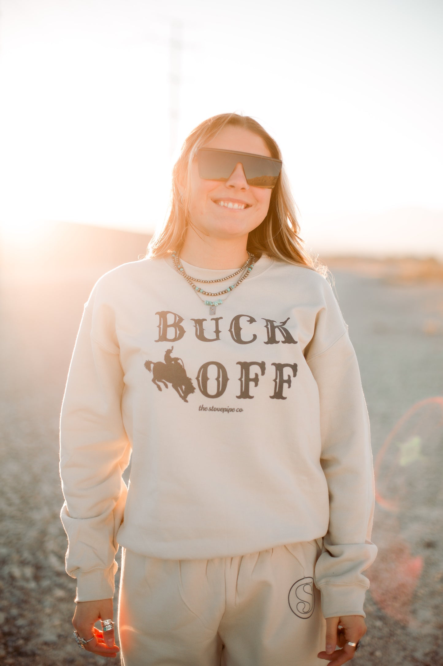 Buck Off Crewneck