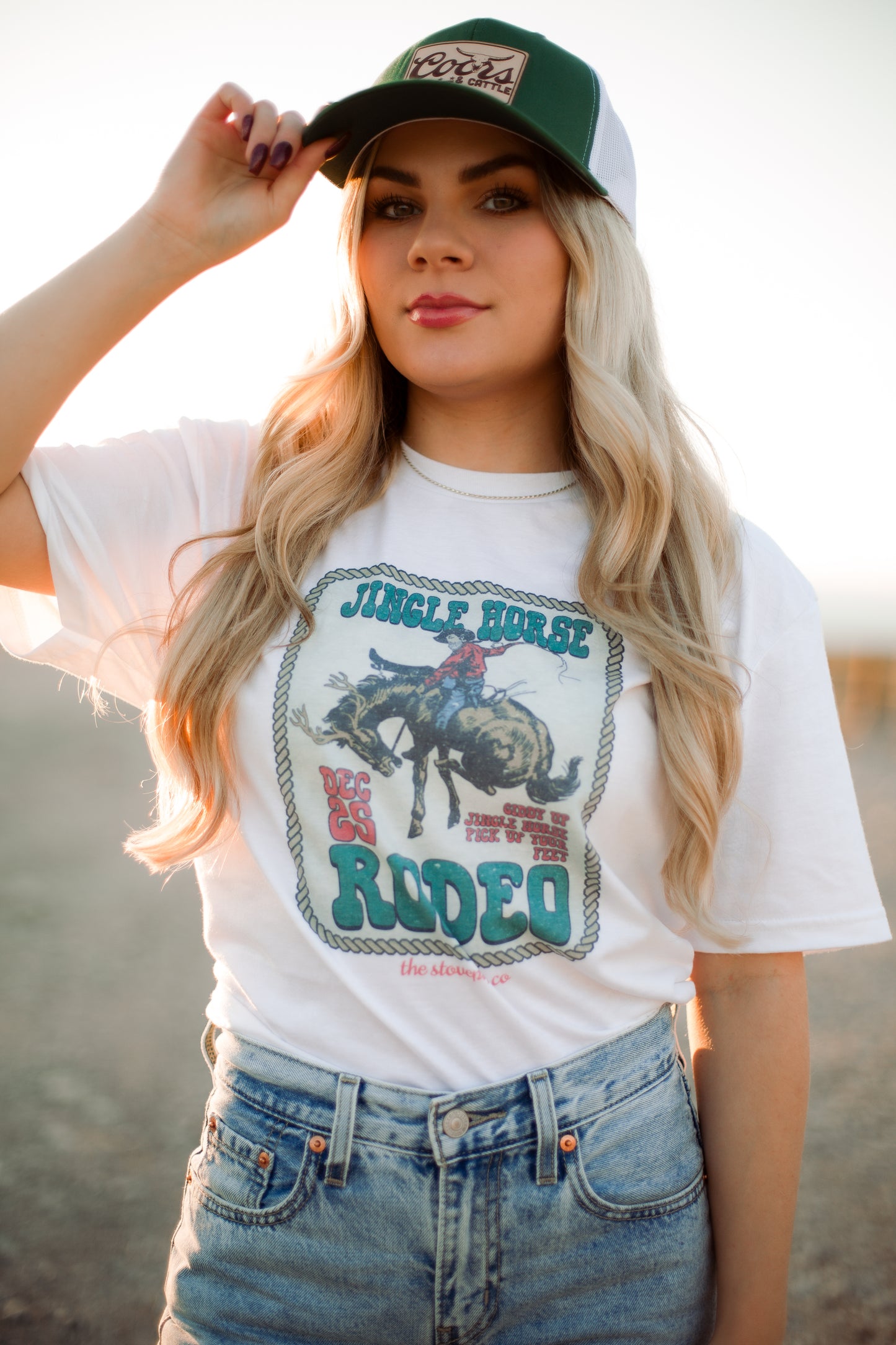 Christmas Rodeo Tee