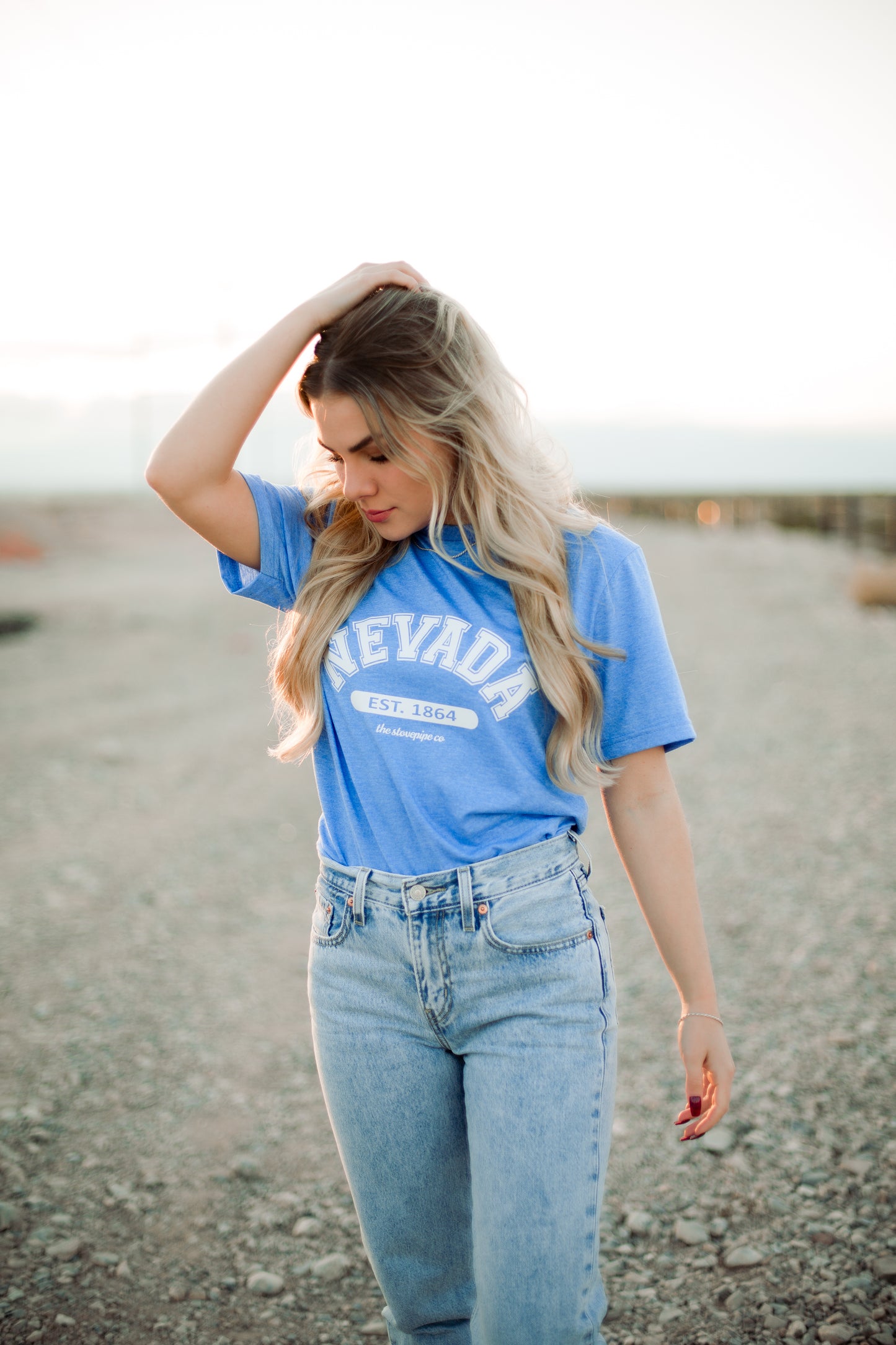 Blue Nevada Tee