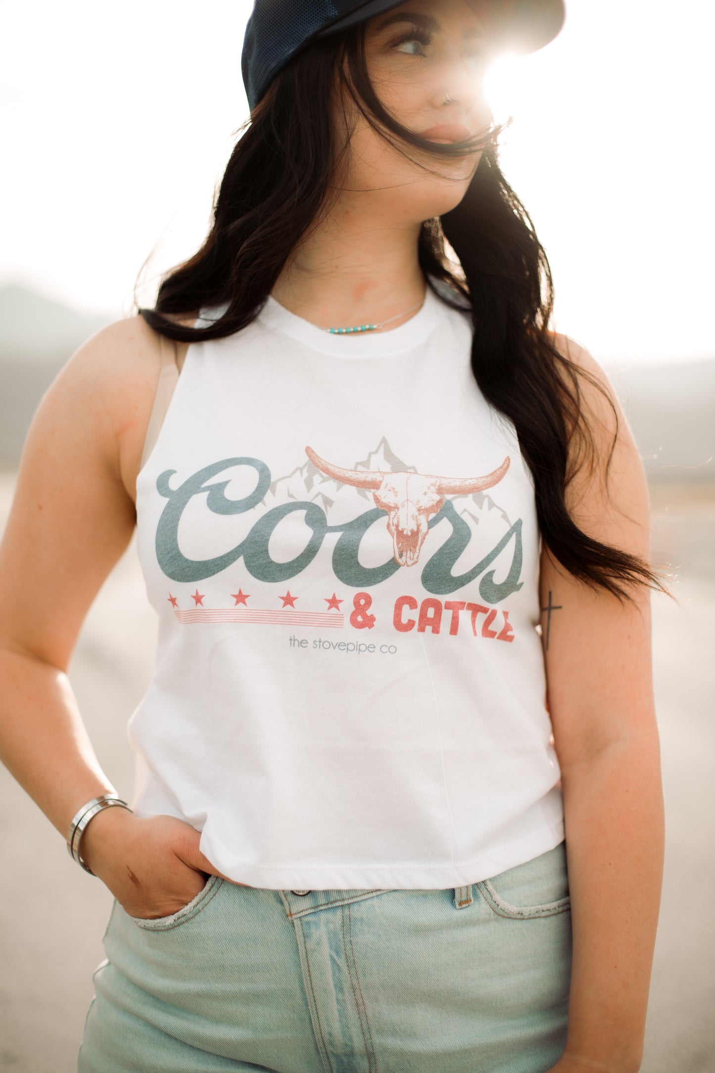 Coors & Cattle Tank Top