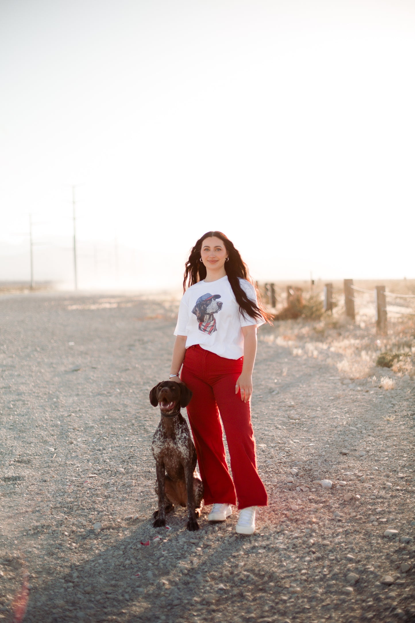 Pointer Patriotic Tee