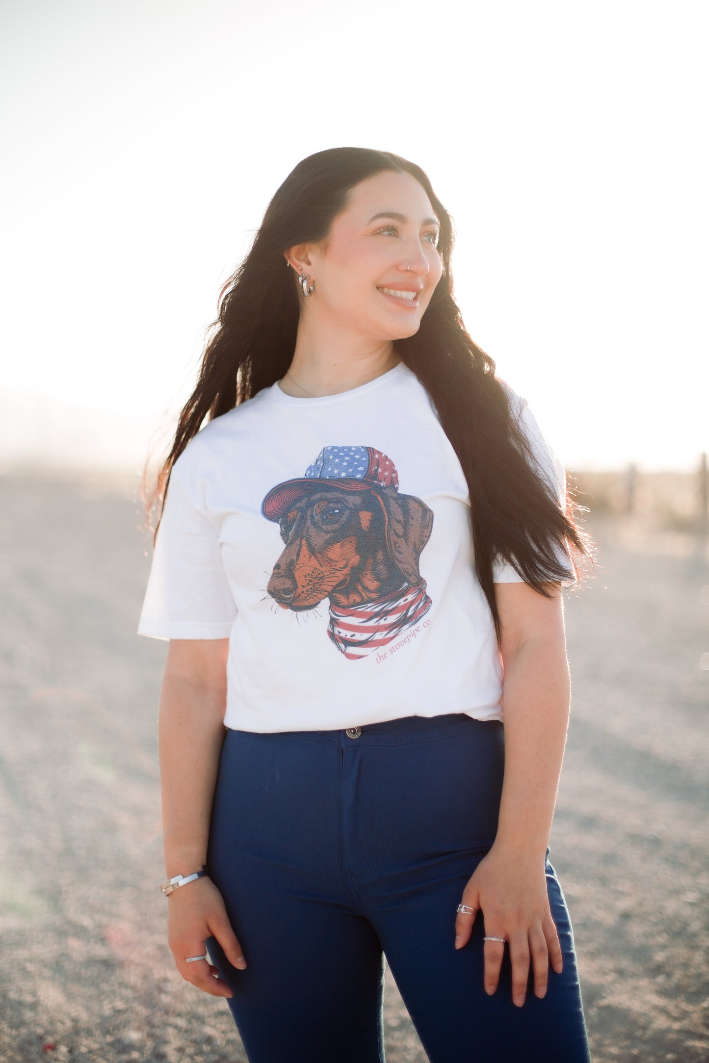 Dachshund Patriotic Tee