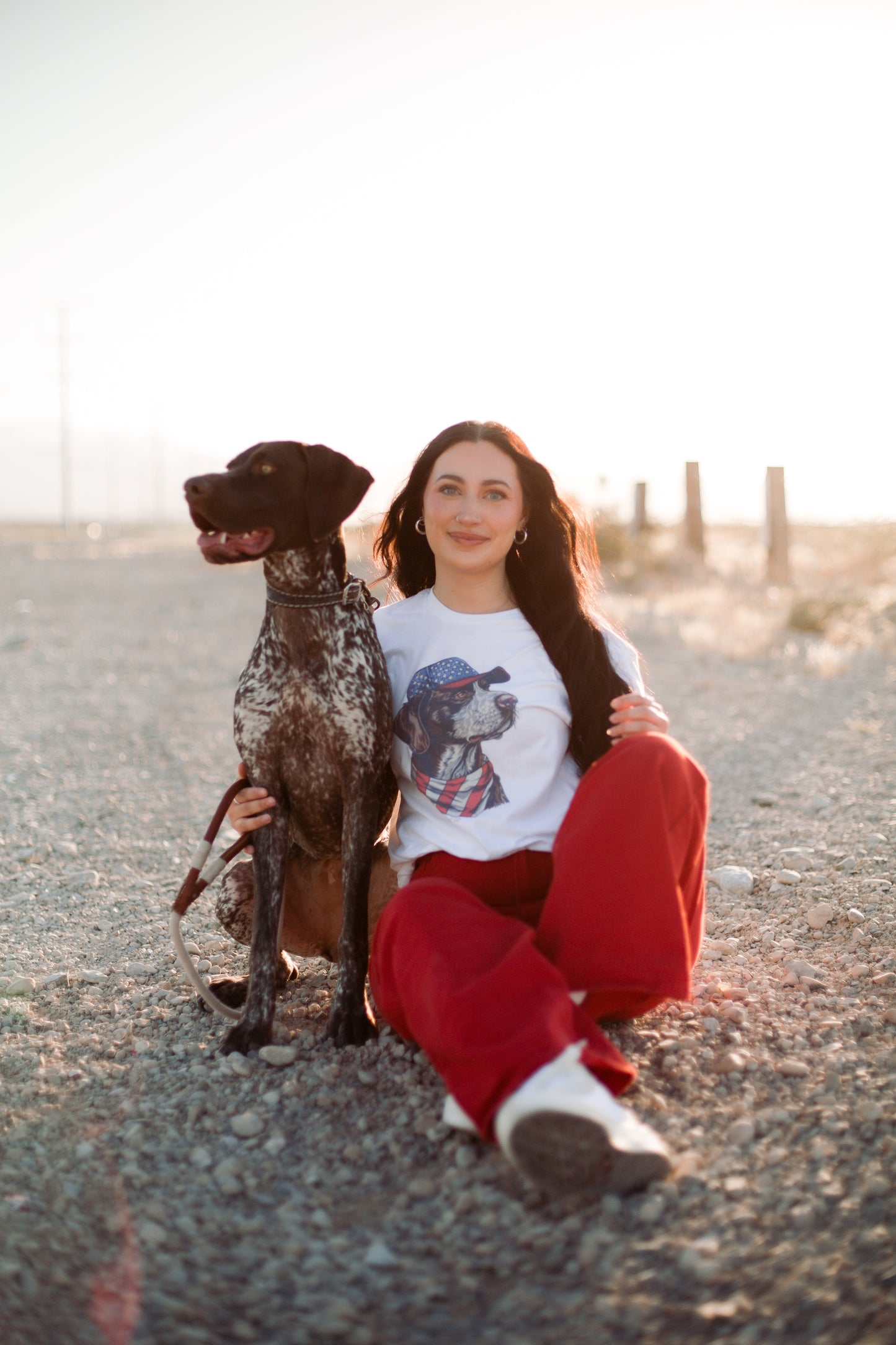 Pointer Patriotic Tee