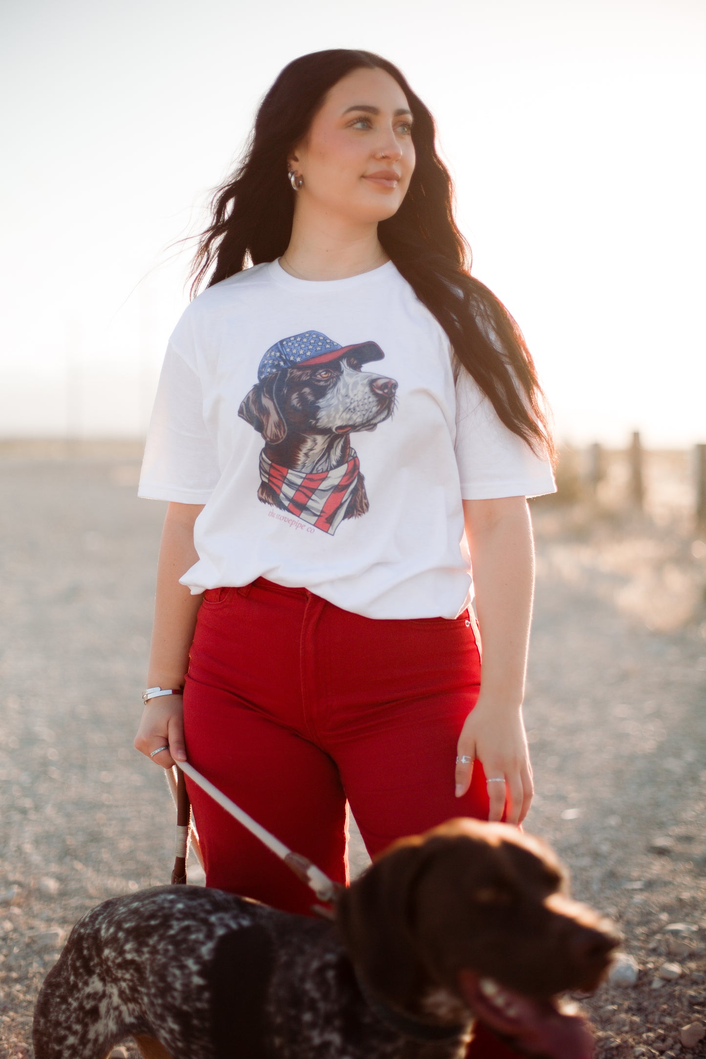 Pointer Patriotic Tee