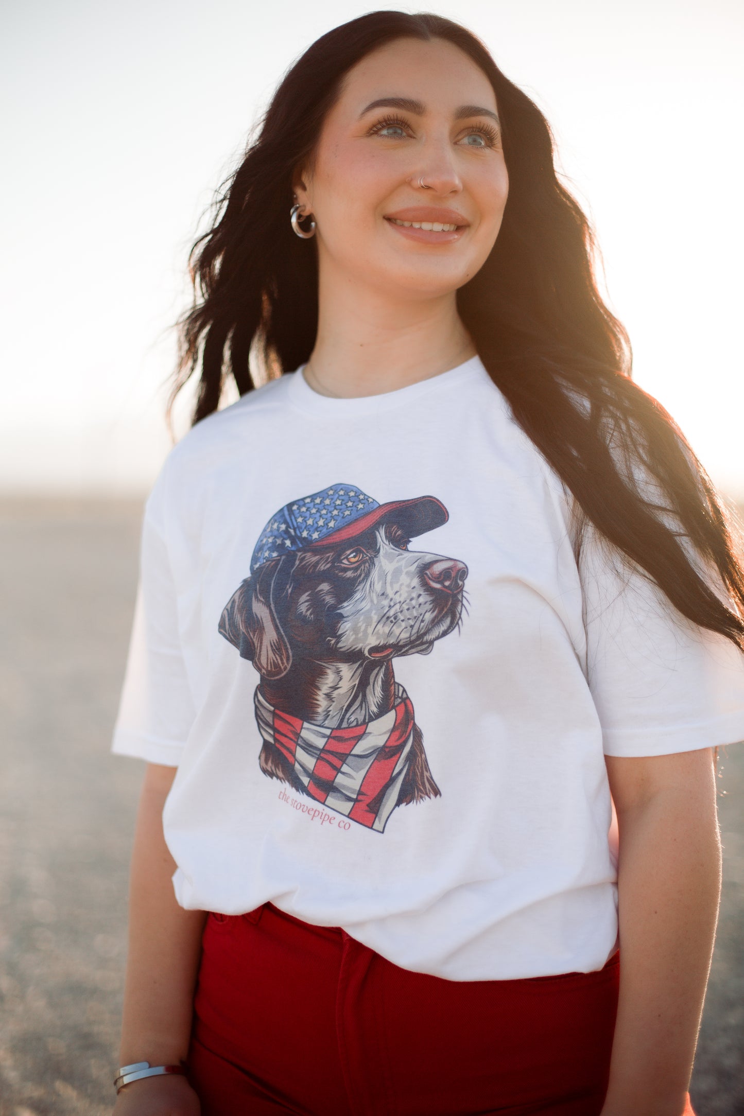 Pointer Patriotic Tee