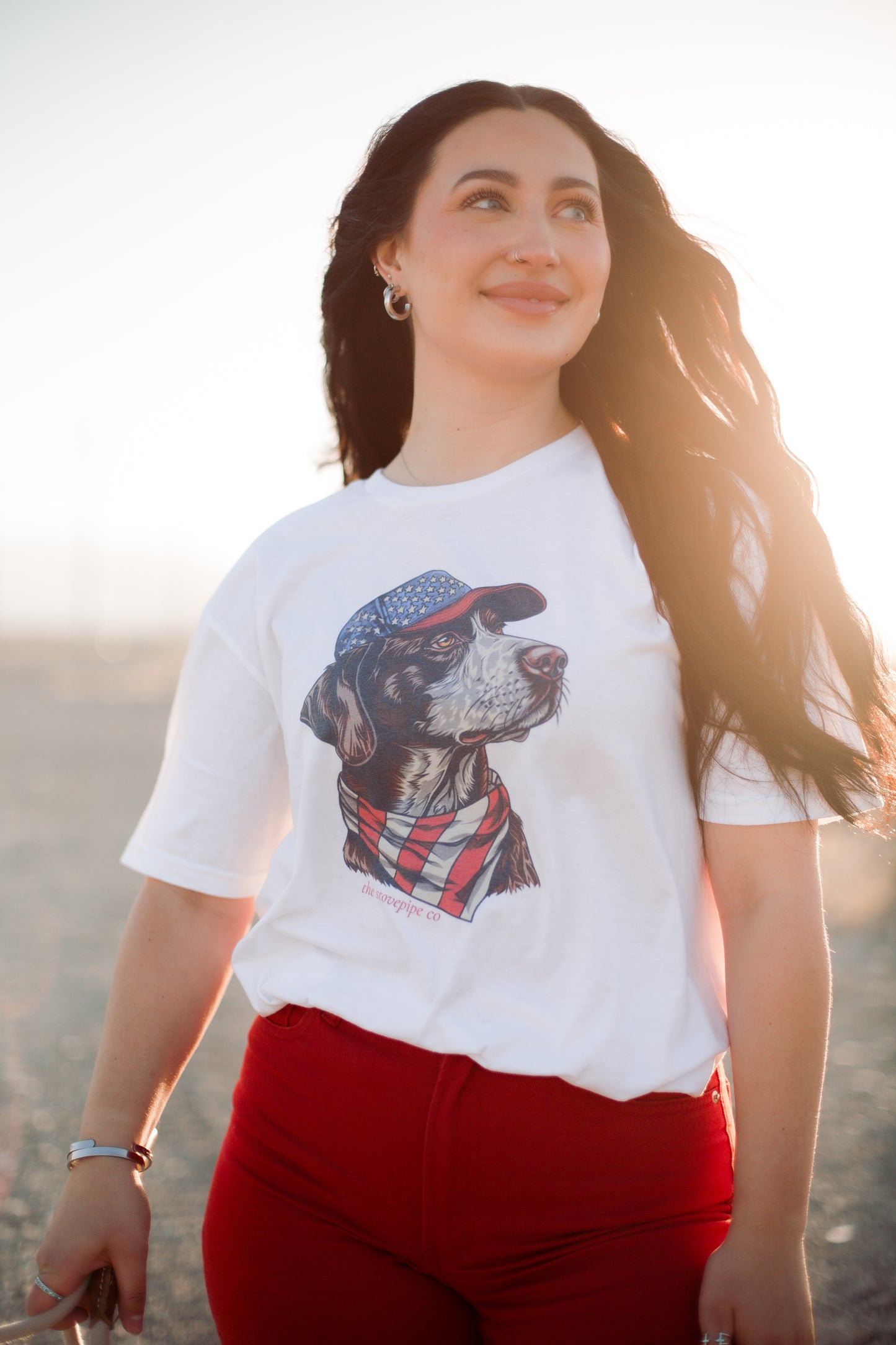 Pointer Patriotic Tee