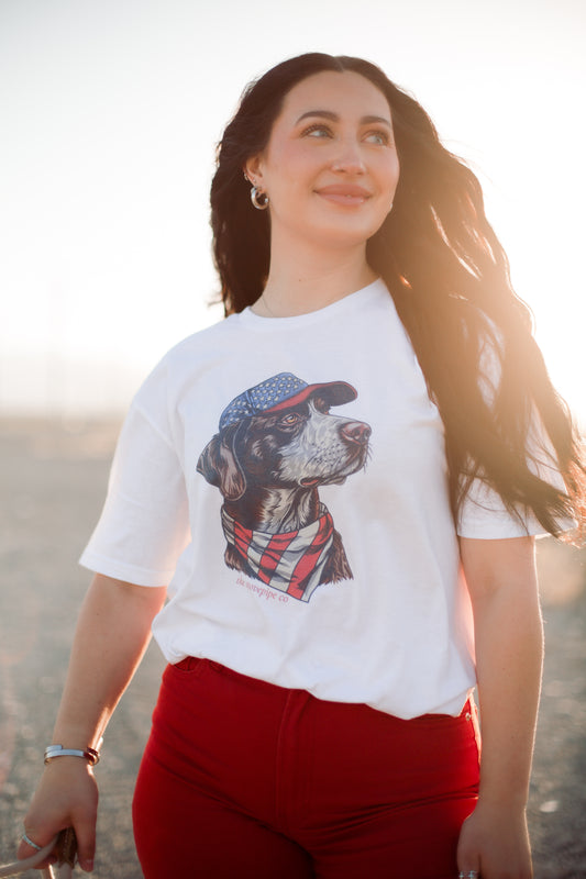 Pointer Patriotic Tee