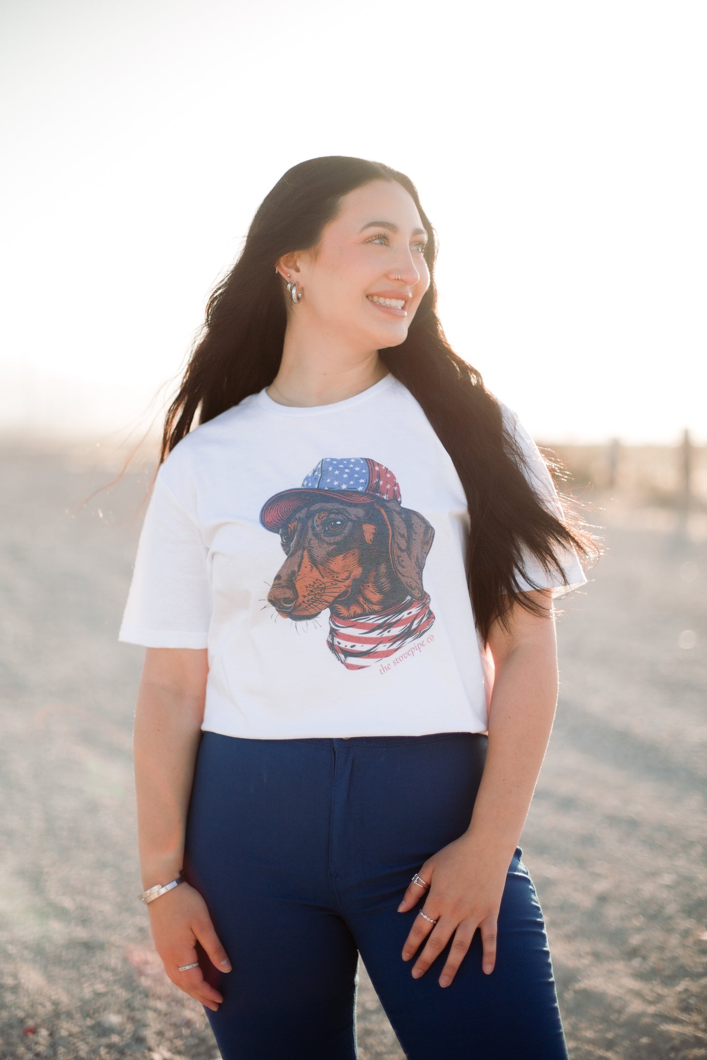 Dachshund Patriotic Tee