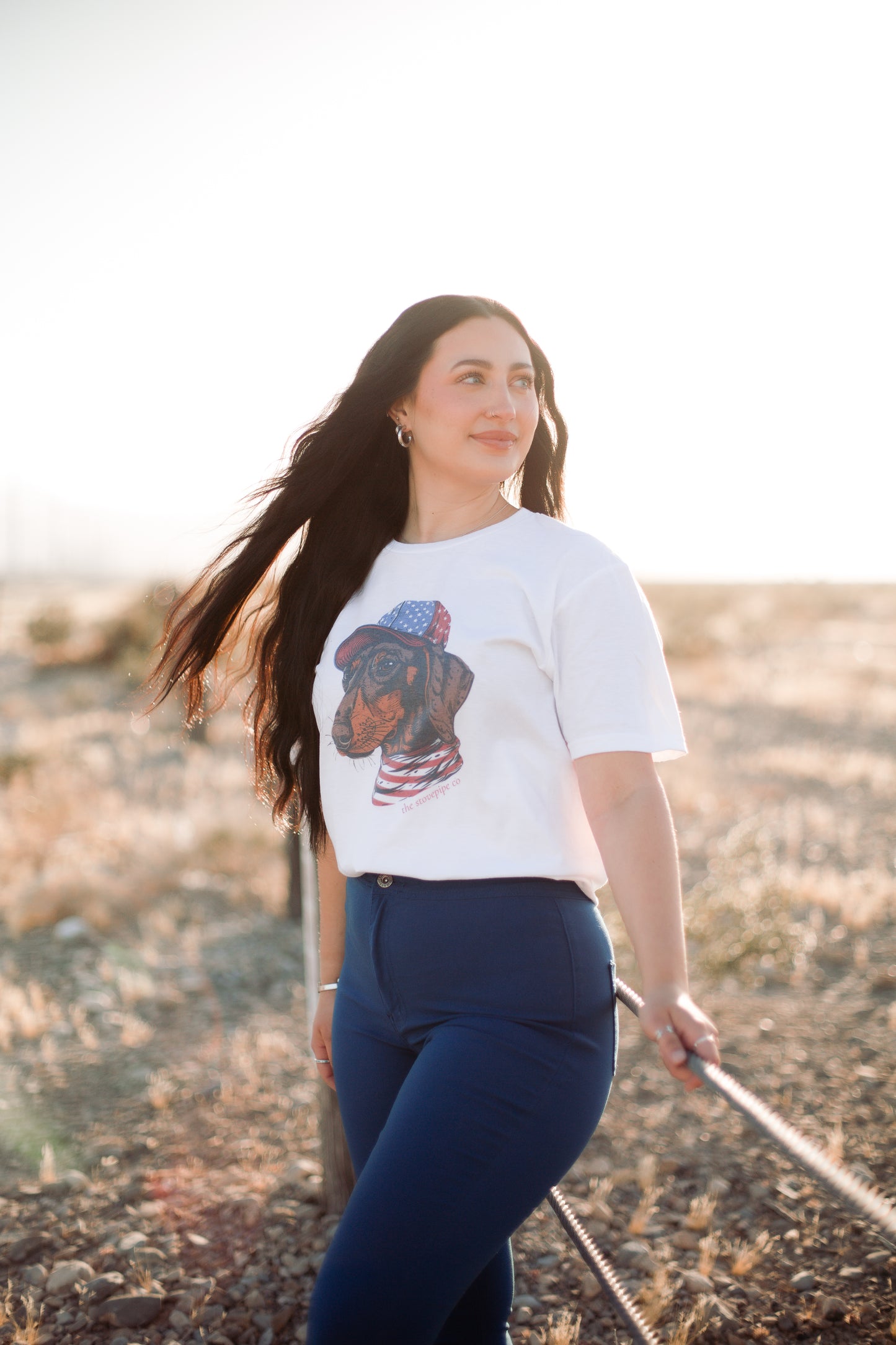 Dachshund Patriotic Tee