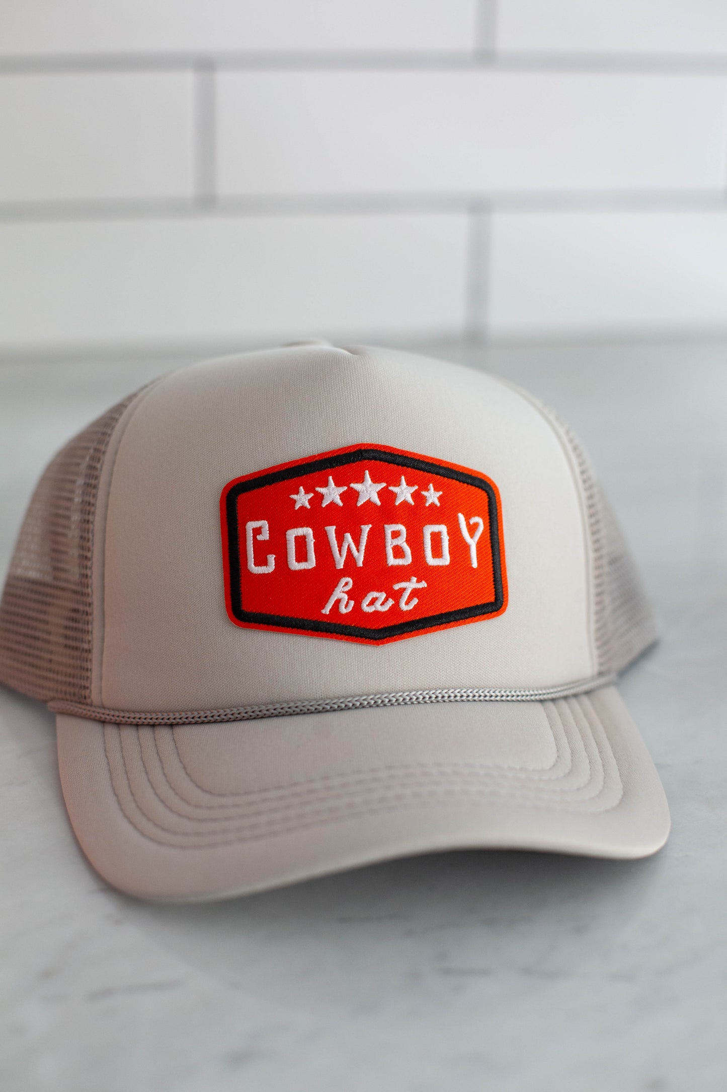 Grey Cowboy Hat