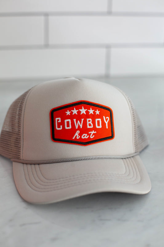 Grey Cowboy Hat