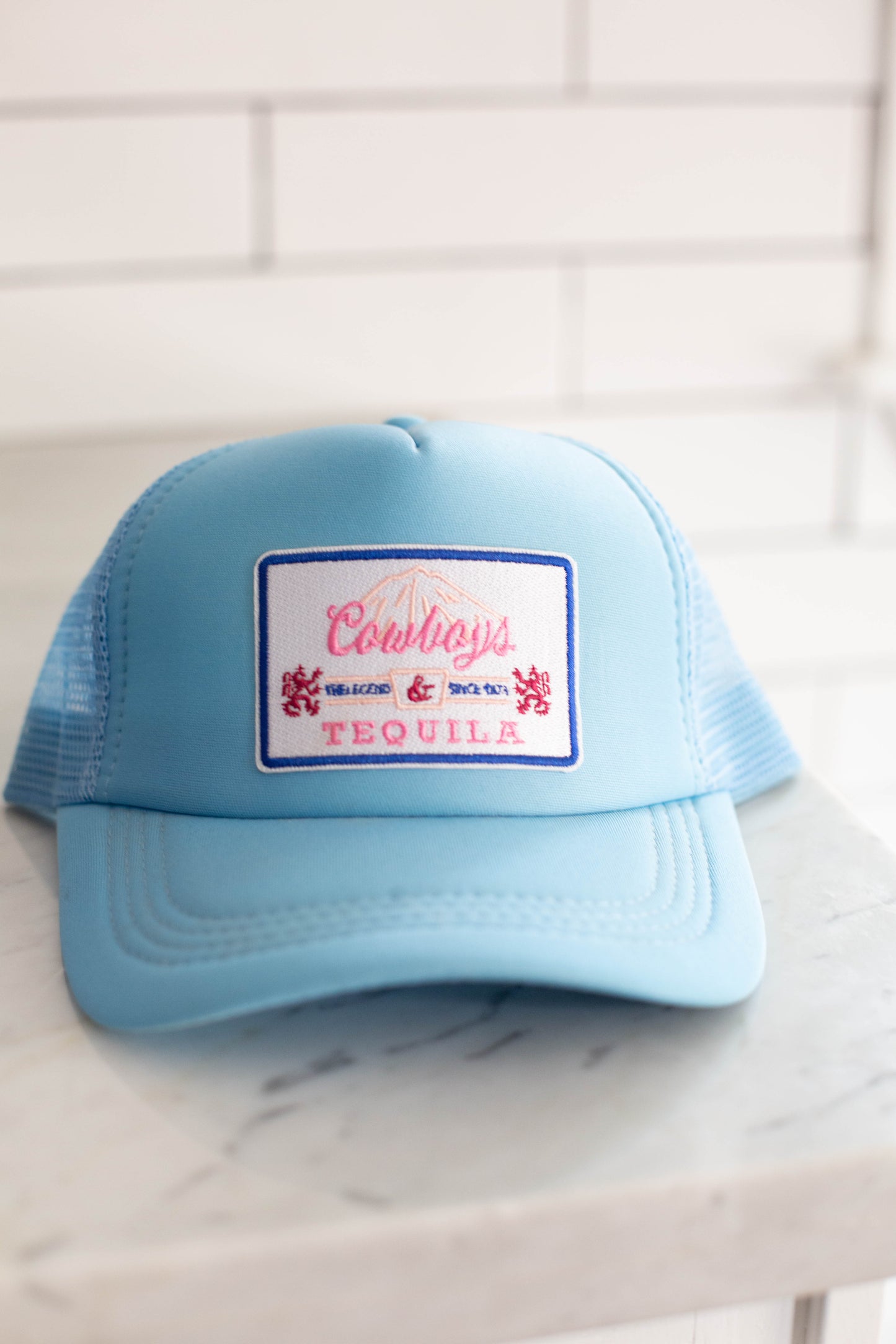 Blue Cowboys & Tequila Hat