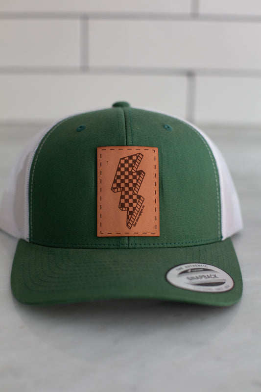 Green Lightning Hat