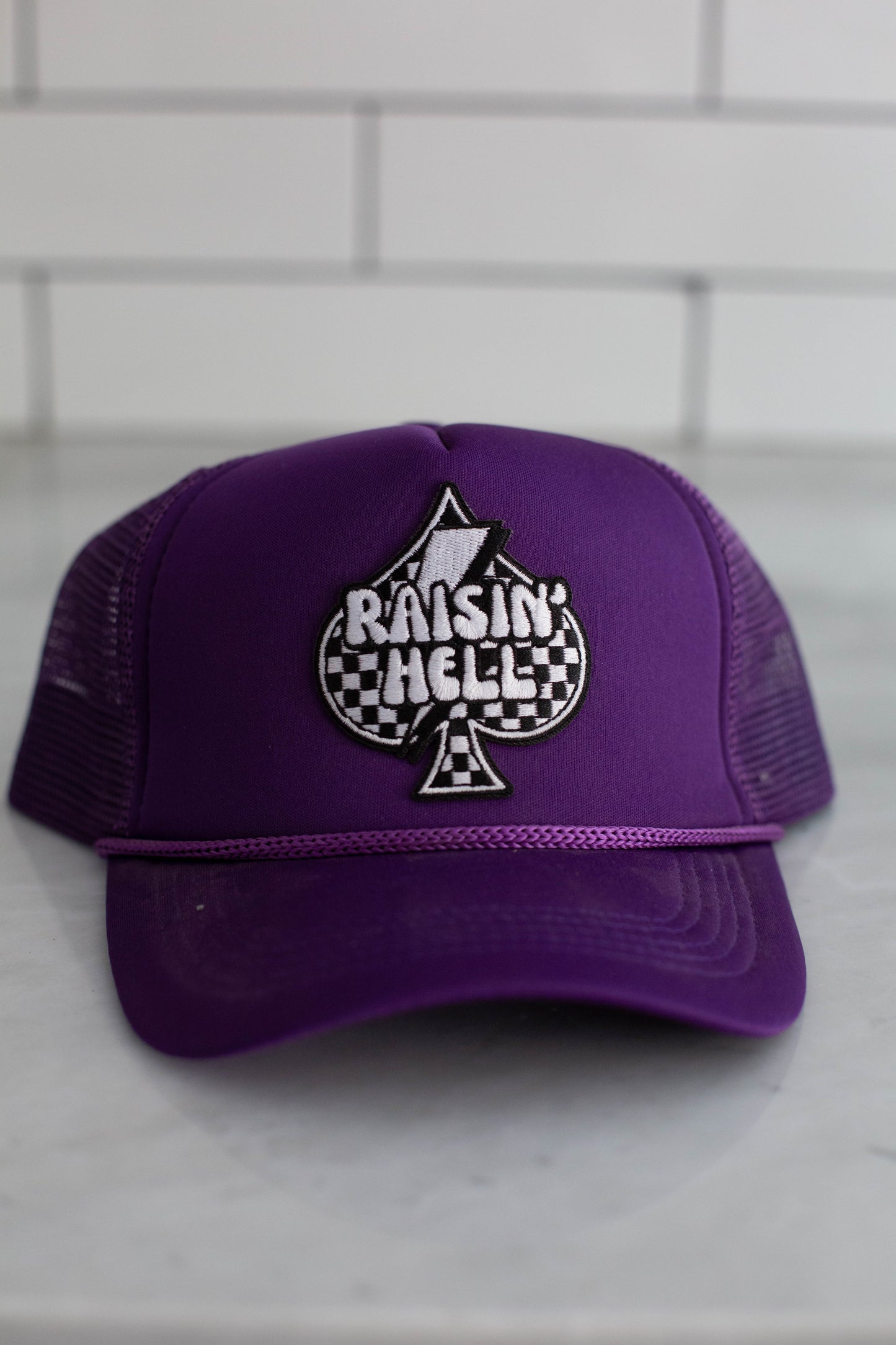 Purple Raisin' Hell Hat