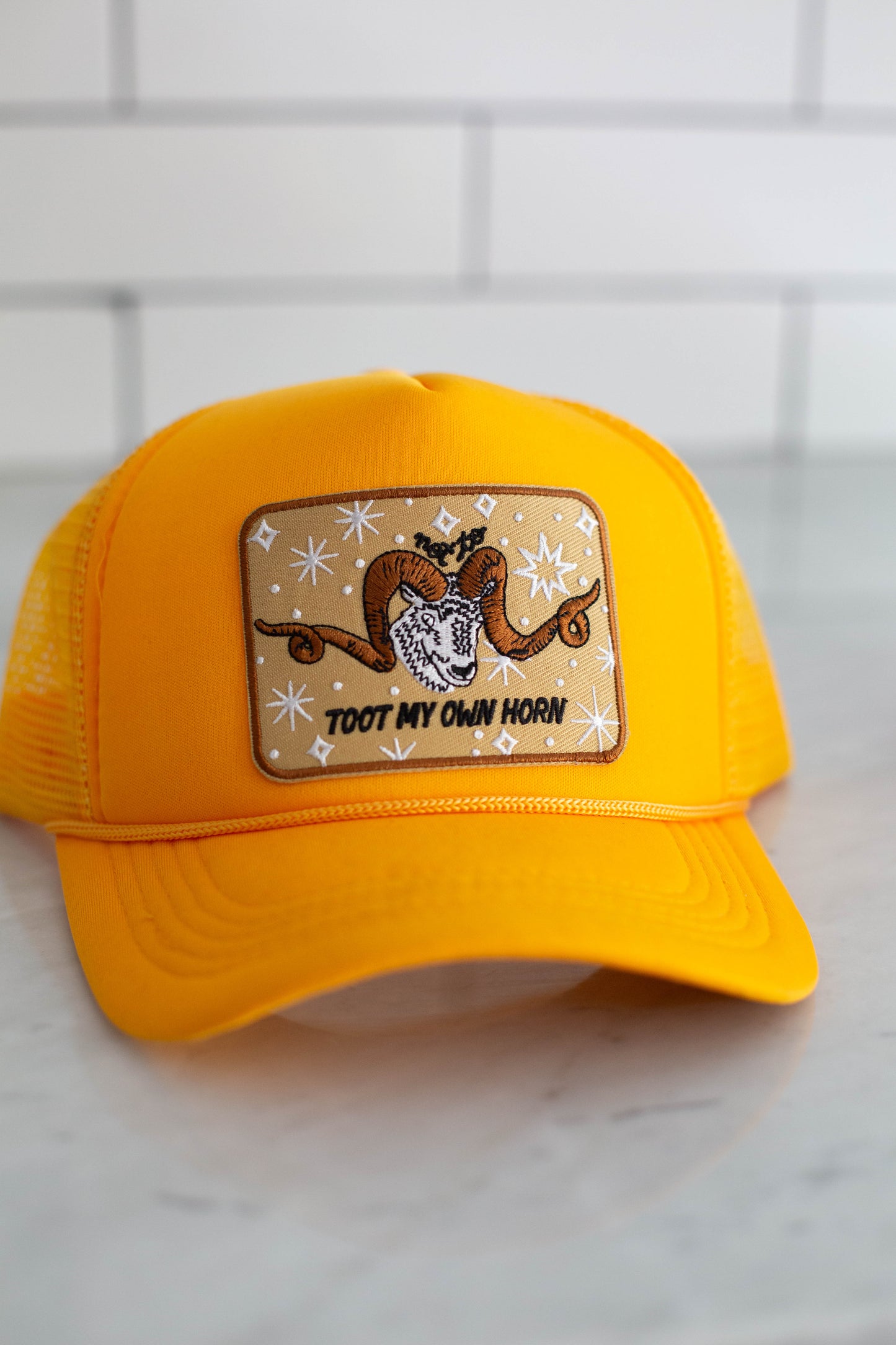 Yellow Toot My Own Hat