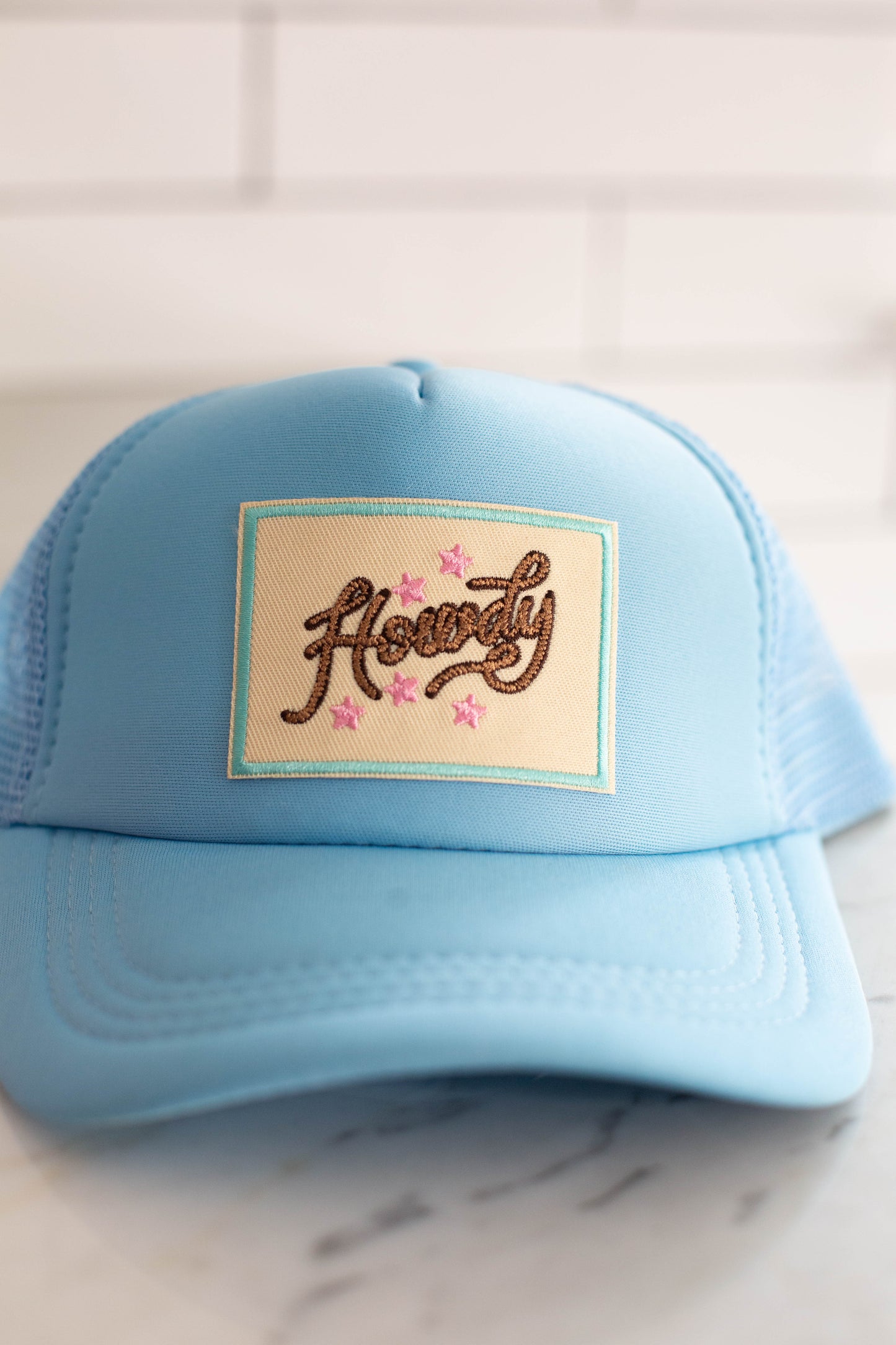 Blue Howdy Hat