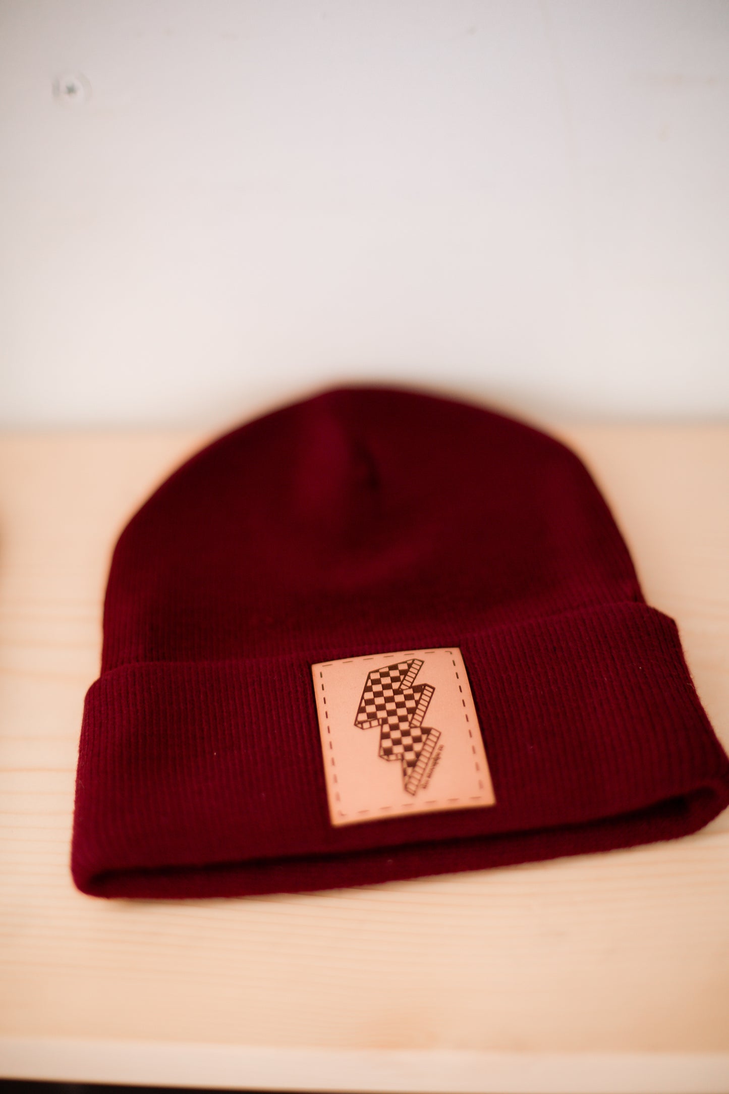 Red Lightning Beanie