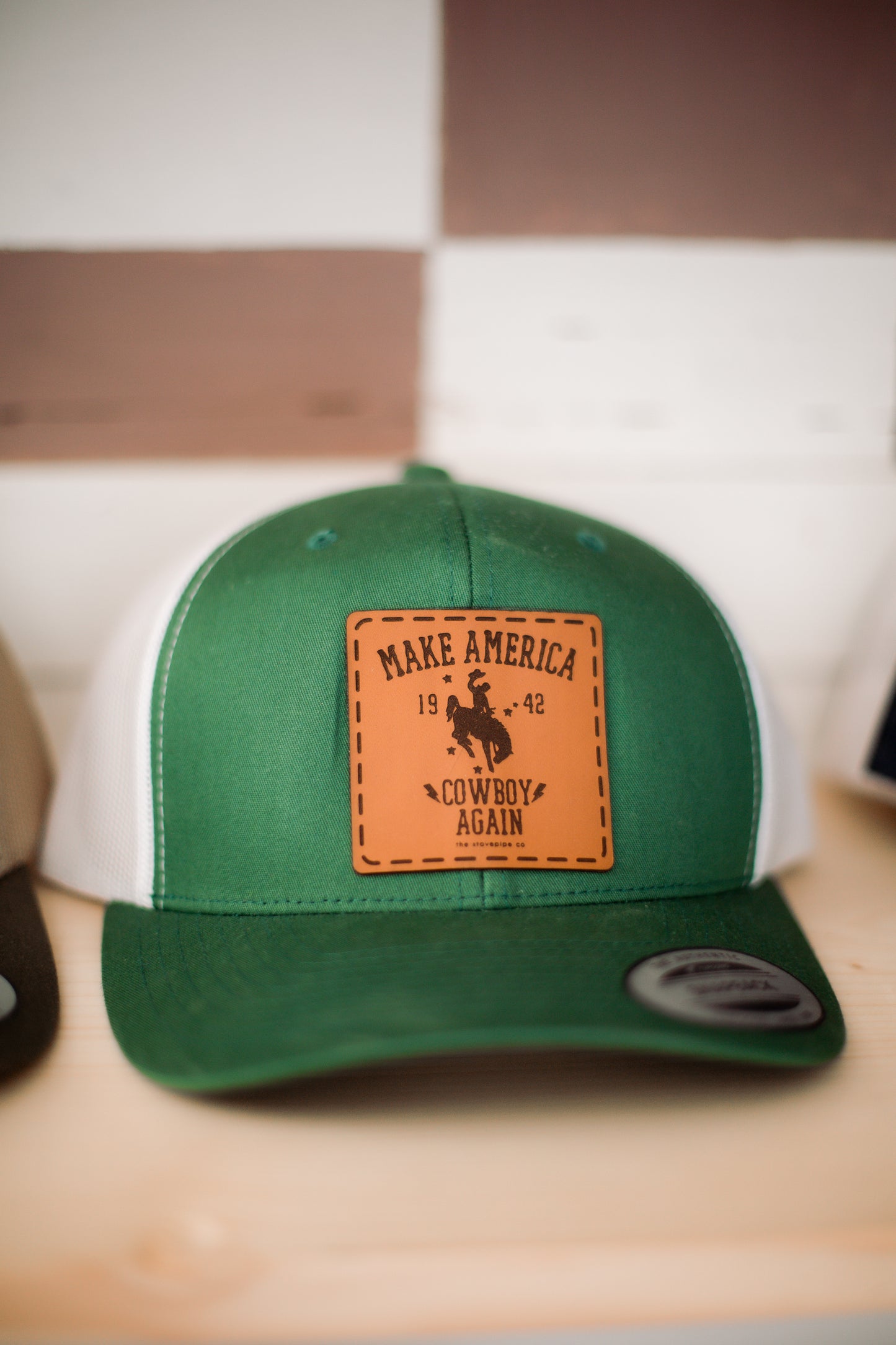 Green Make America Cowboy Again Hat