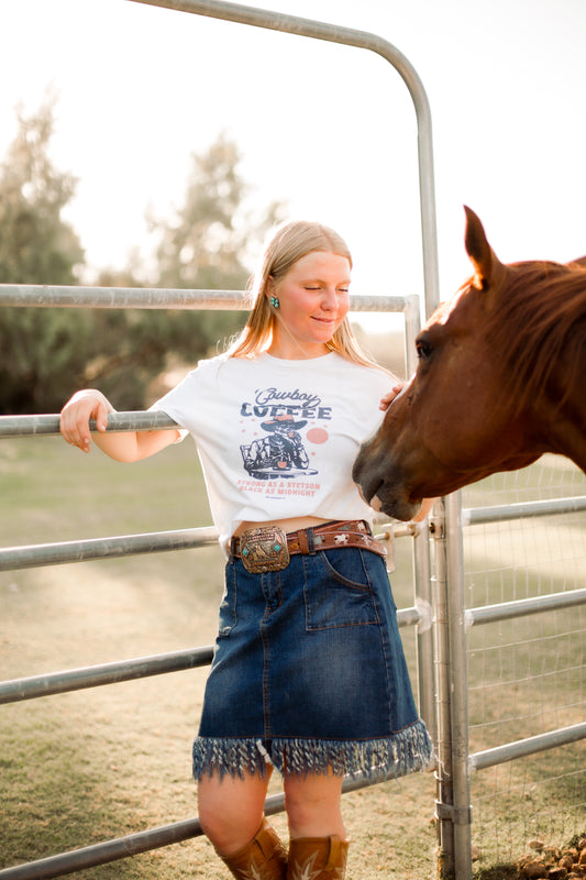 Cowboy Coffee Tee